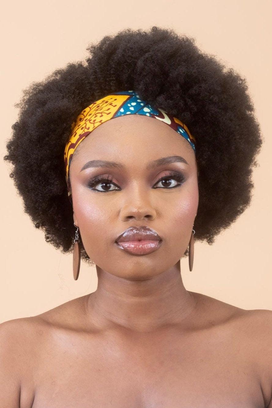 EREBI Ankara Classic Headband — African print fashion by Naborhi