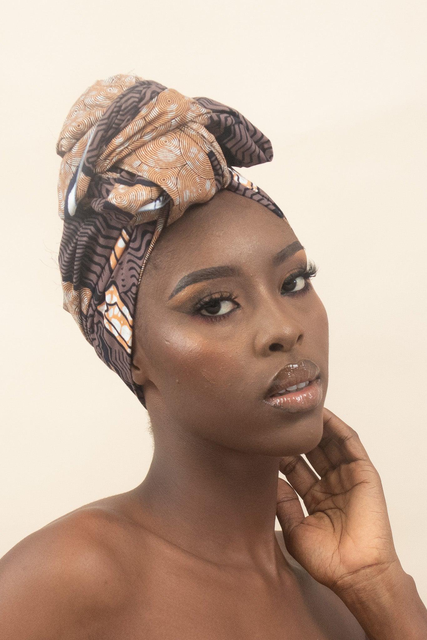OMOLADE Ankara Head Wrap — African print fashion by Naborhi