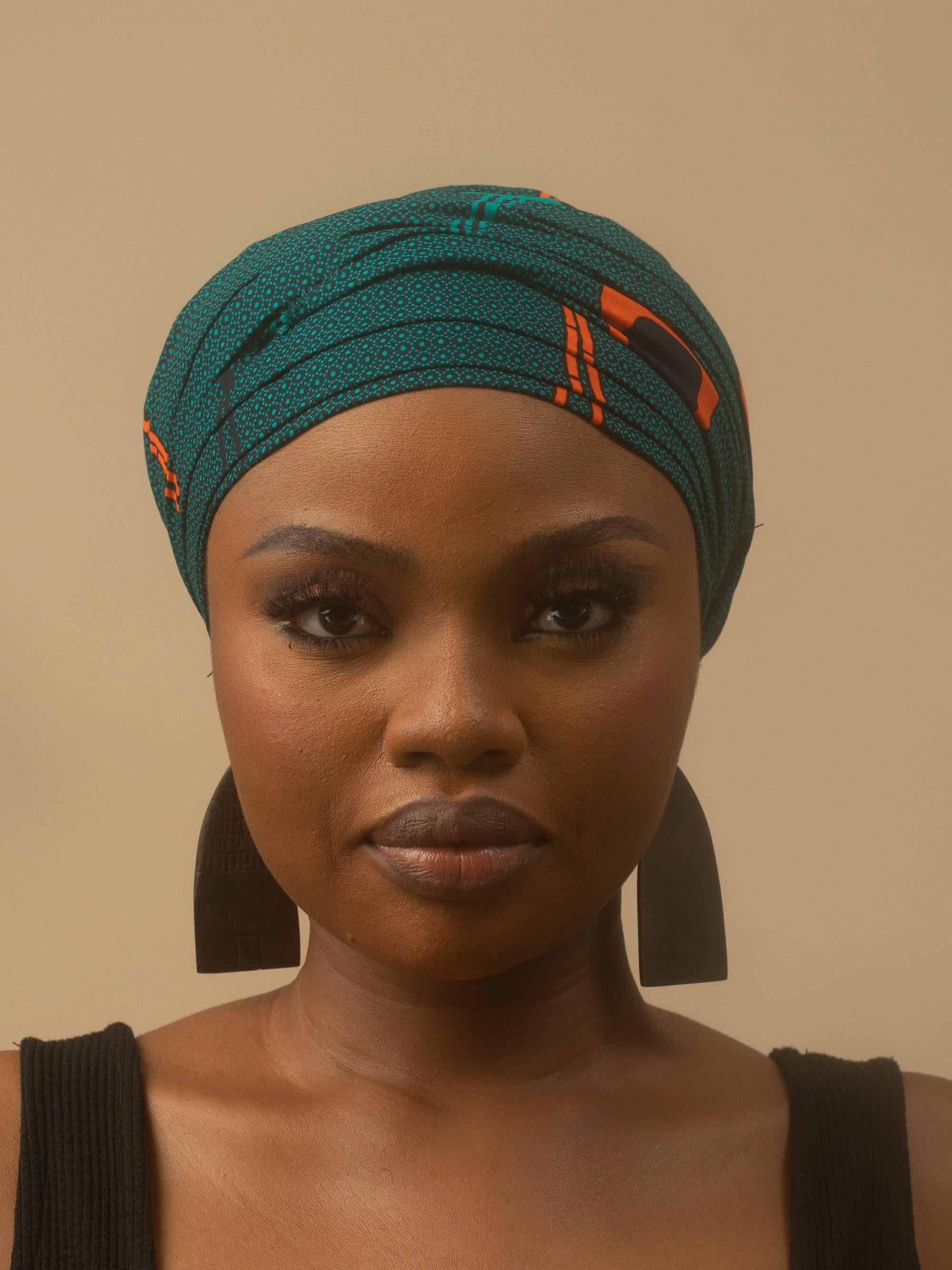 LANA Ankara Head Wrap — African print fashion by Naborhi