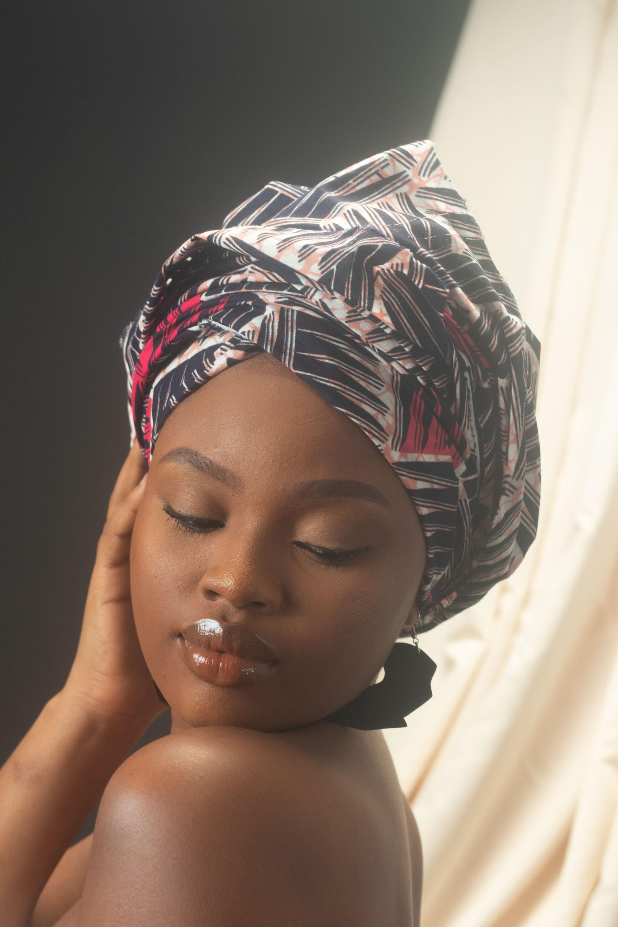 TEFERI Ankara Head Wrap — African print fashion by Naborhi