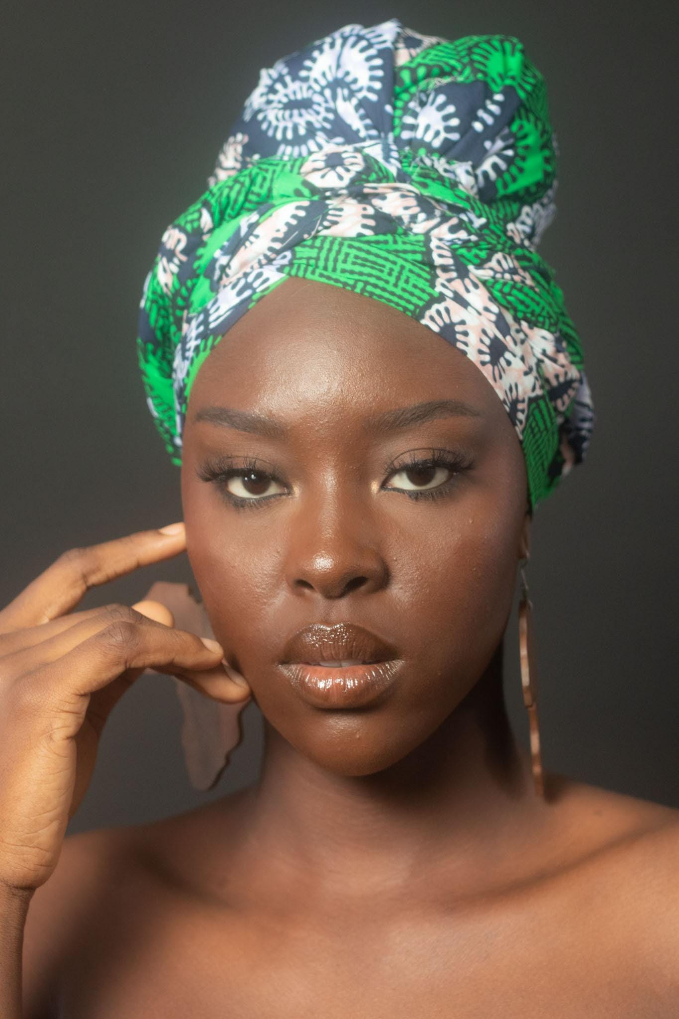 ADEAH Ankara Head Wrap — African print head wrap by Naborhi