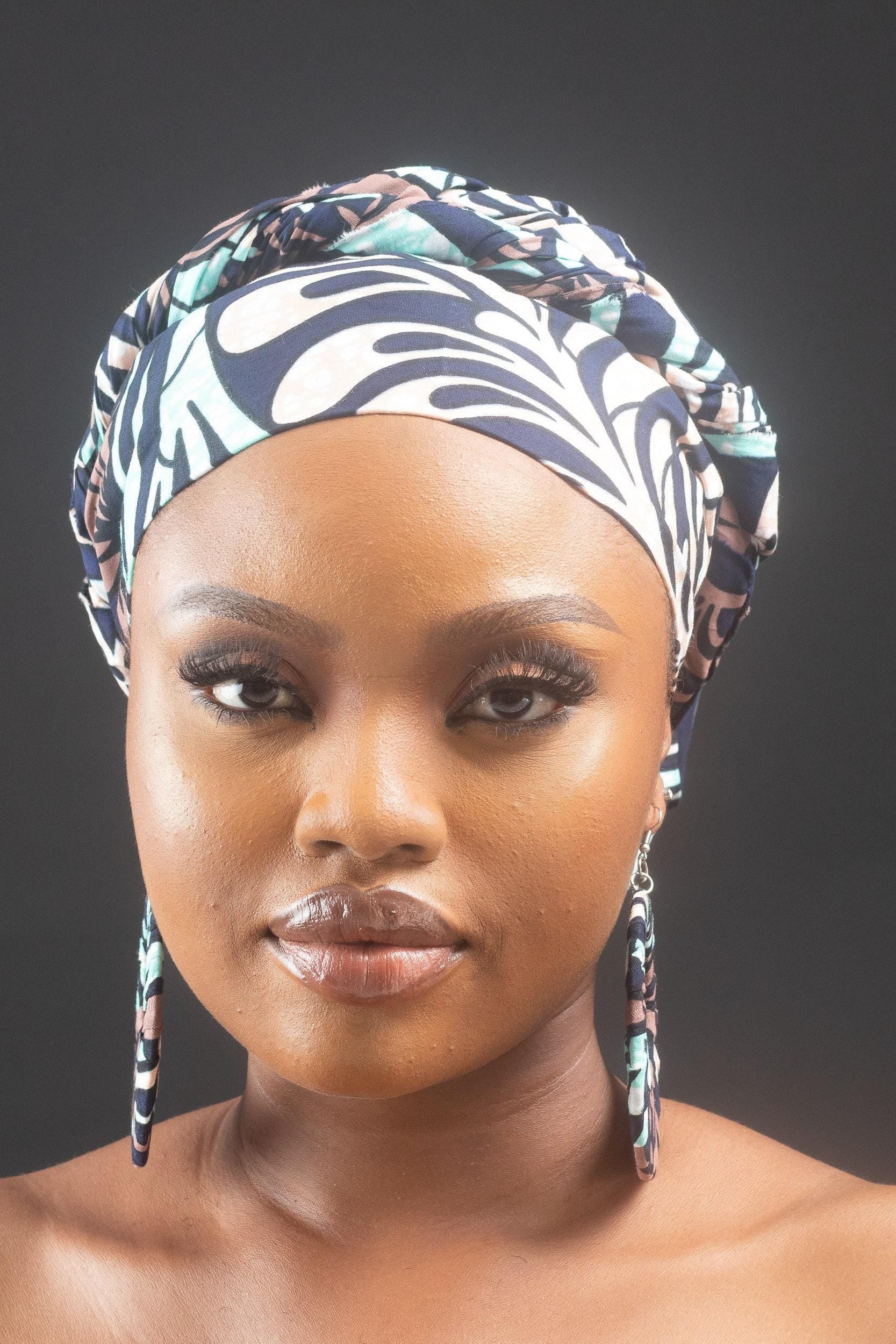 SIMI Ankara Head Wrap — African print head wrap by Naborhi