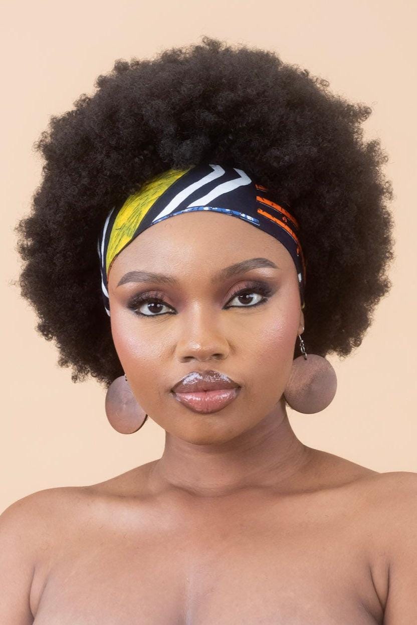 AKINA Ankara Classic Headband — African print headband by Naborhi