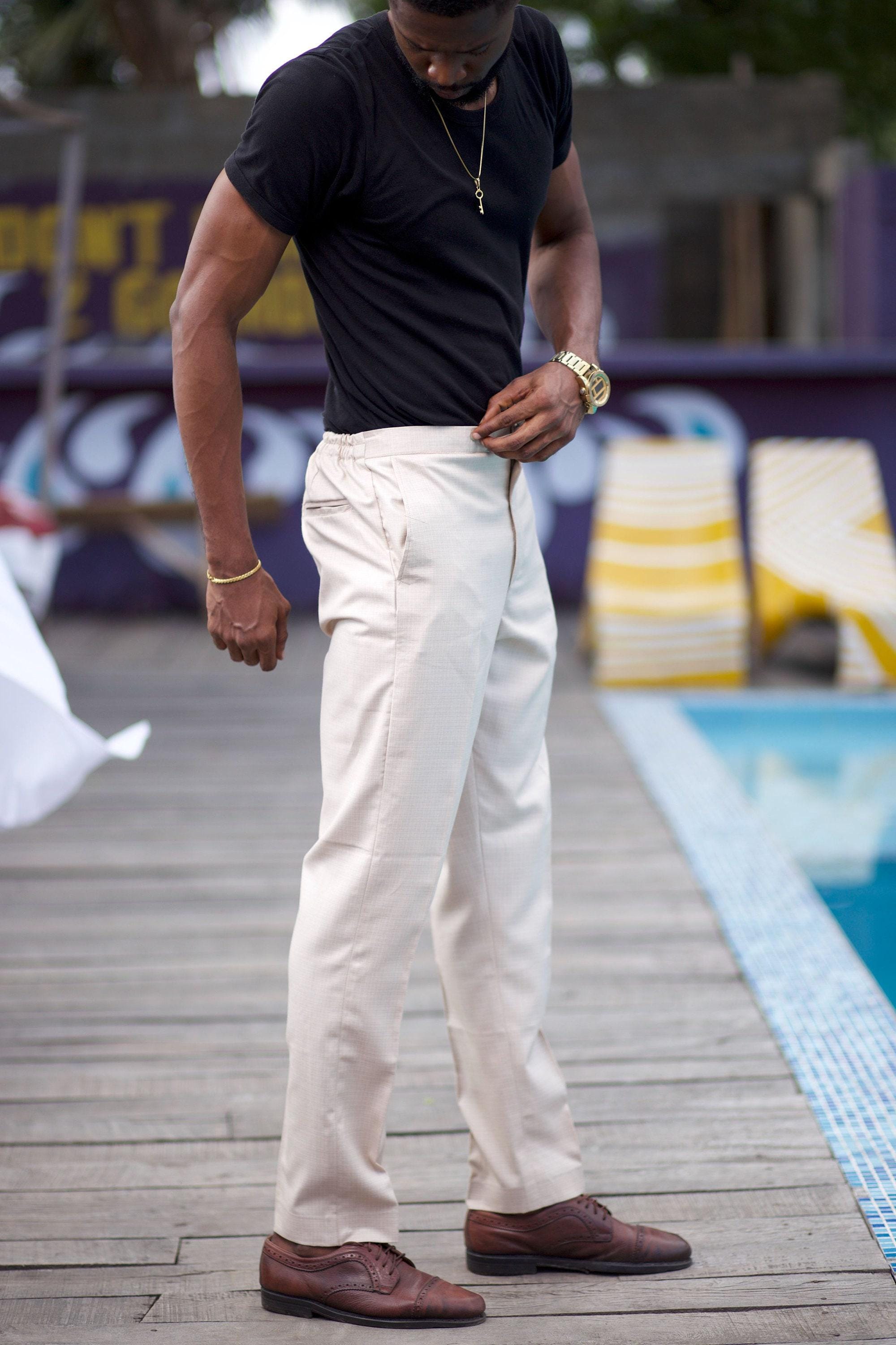 AYIRI African Senator Suit detail — handcrafted in Nigeria by Naborhi