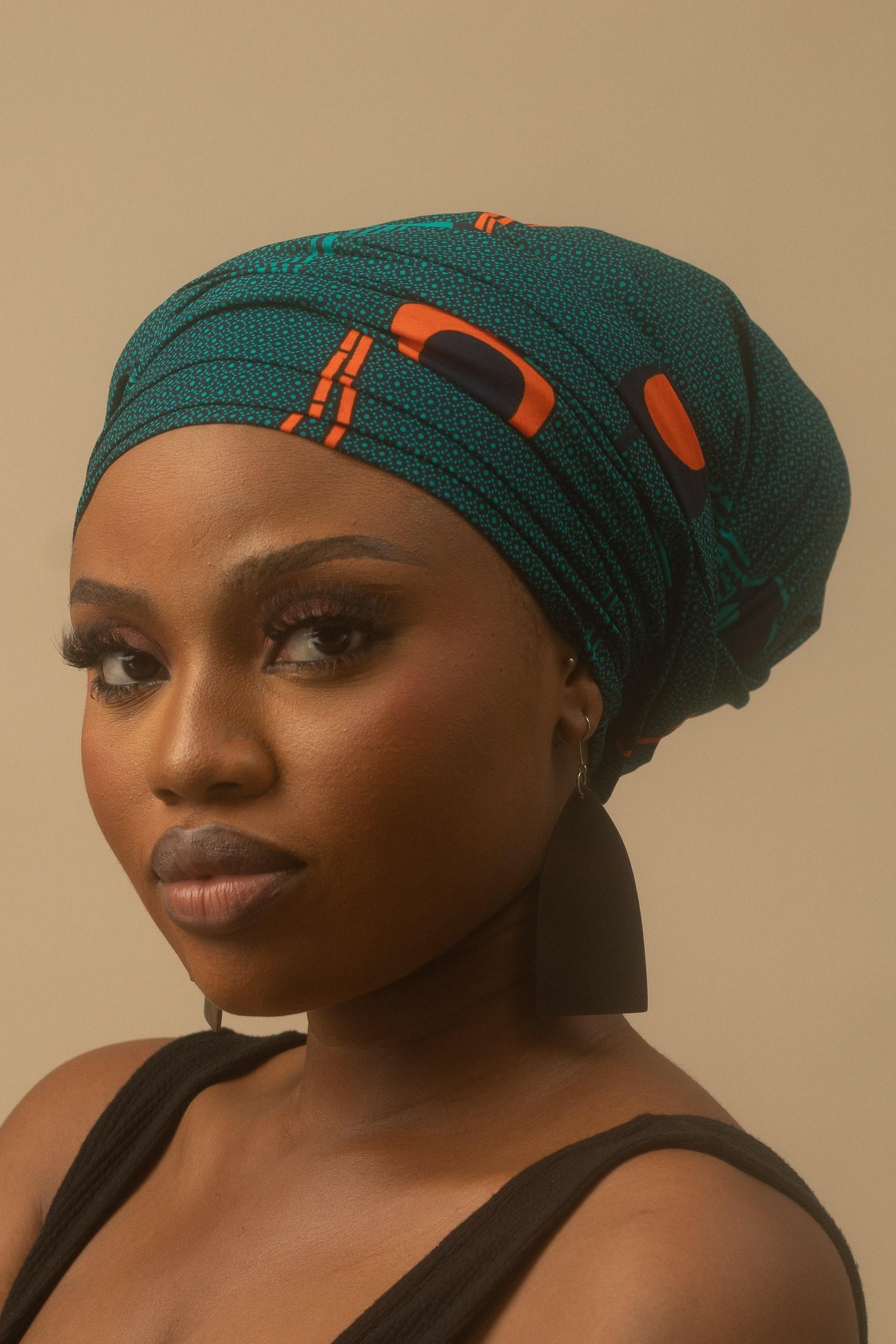 LANA Ankara Head Wrap — African print head wrap by Naborhi