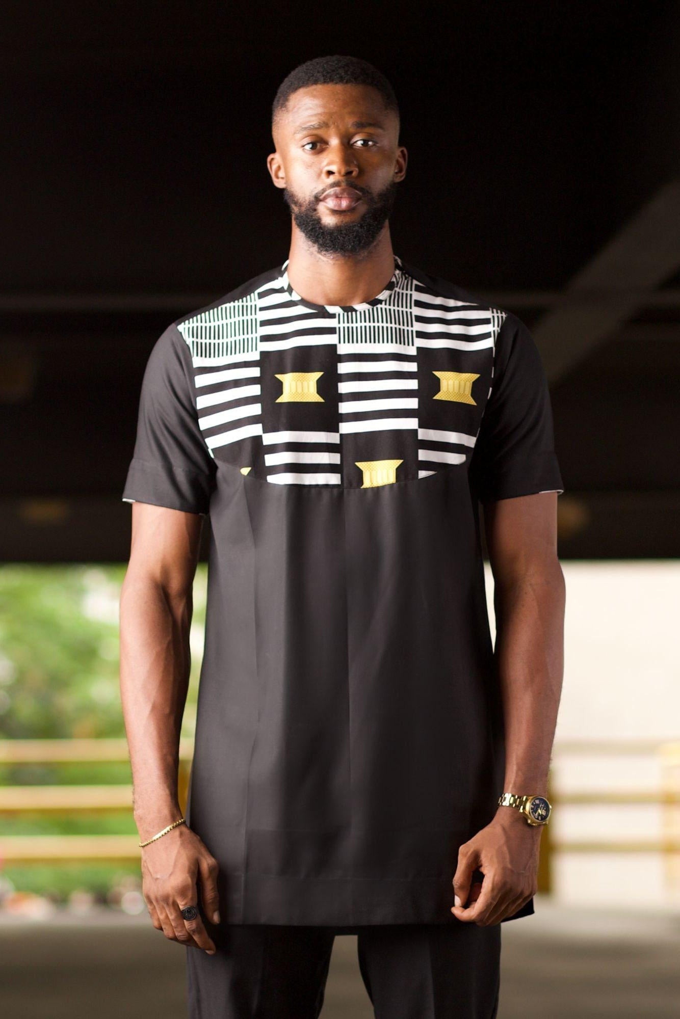 KASIMMA Kente Senator Shirt — African shirt by Naborhi