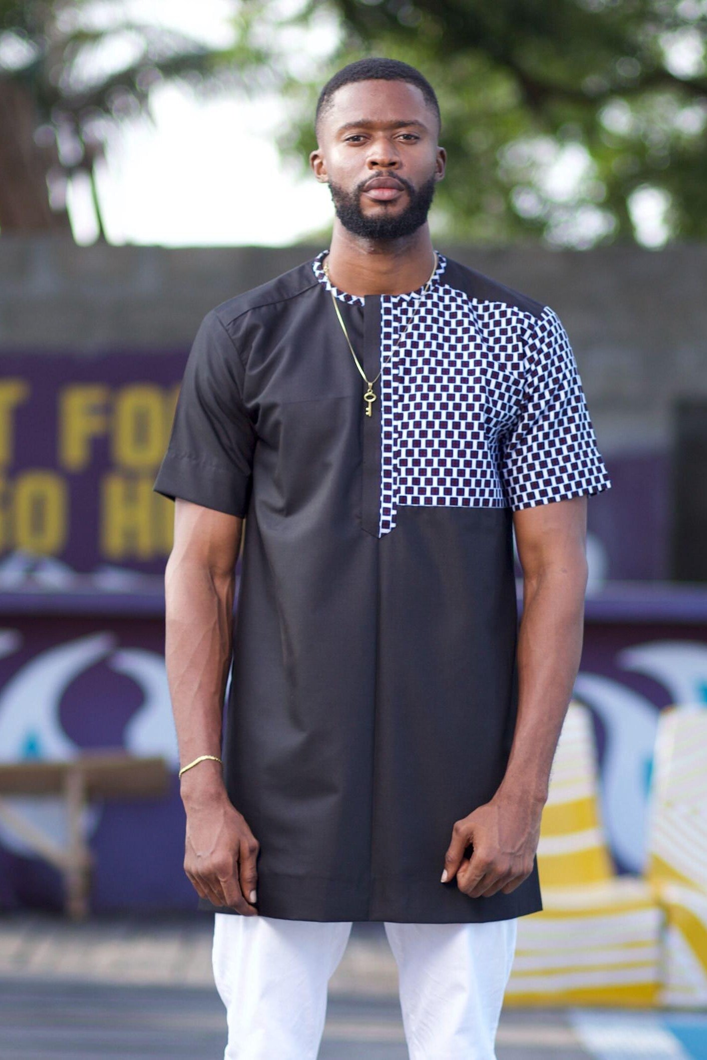 IFE Ankara Shirt — African print shirt by Naborhi