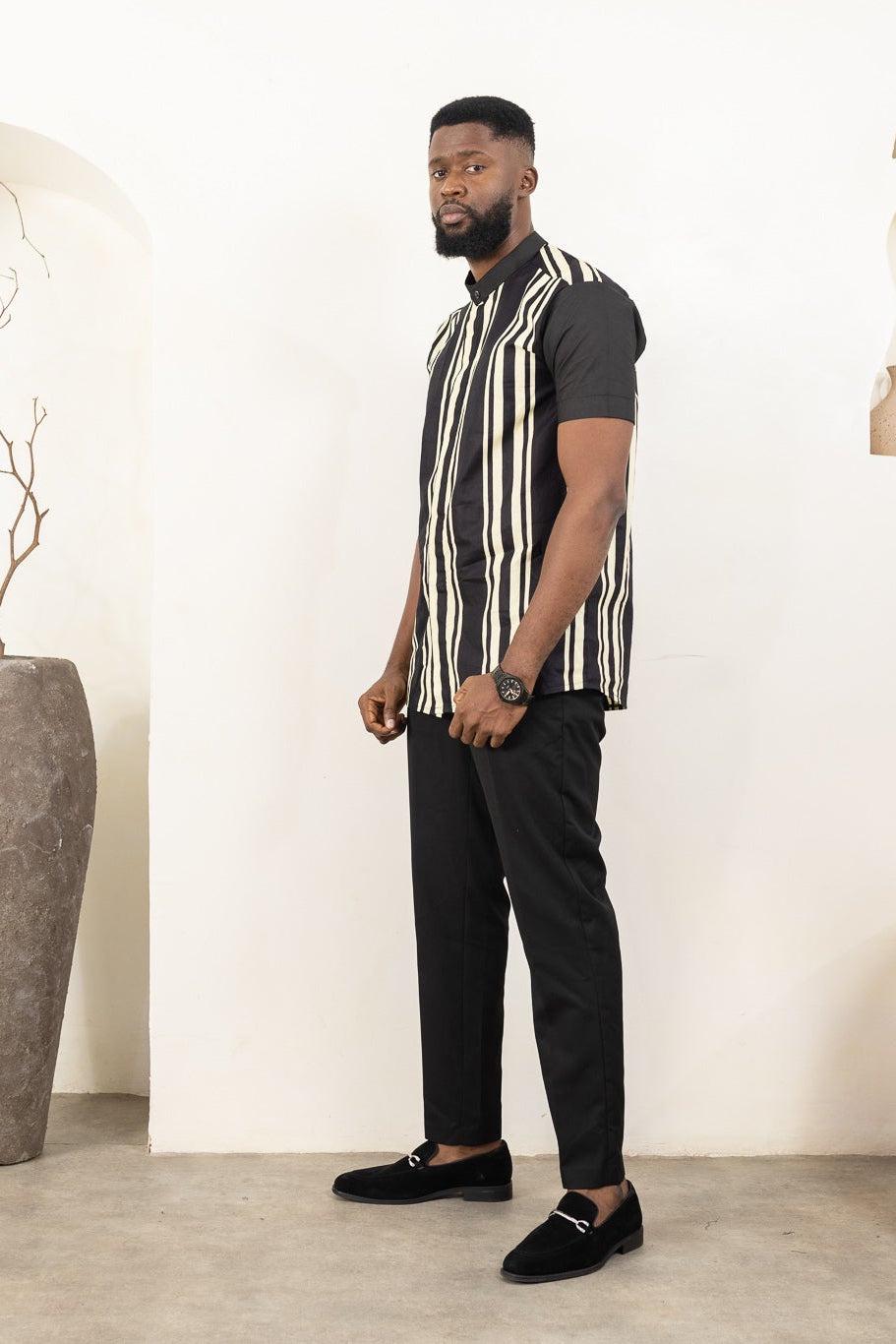 AJALA Ankara Shirt — men's African print clothing by Naborhi