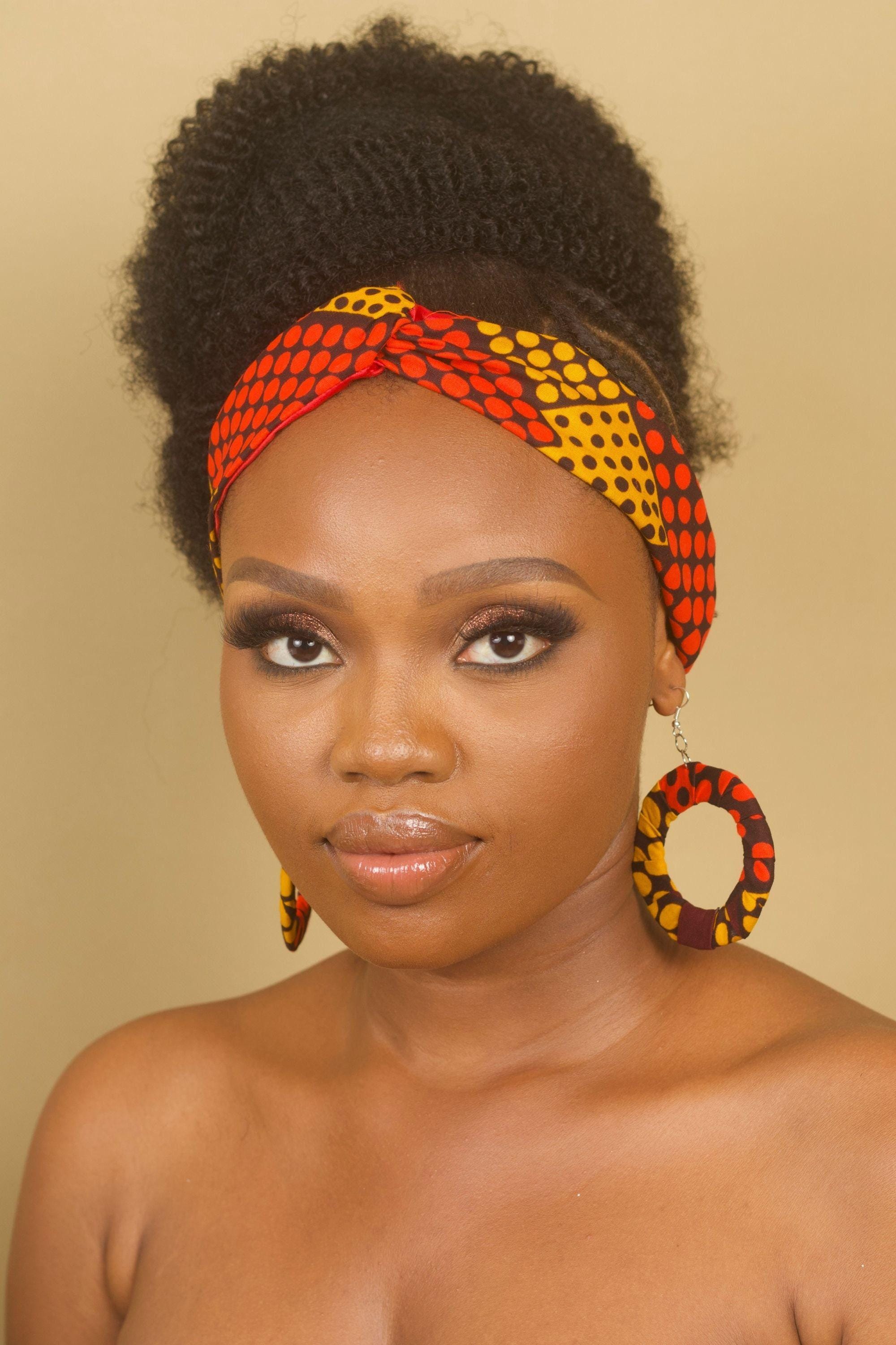 AFAFA Ankara Twist Headband — African print fashion by Naborhi
