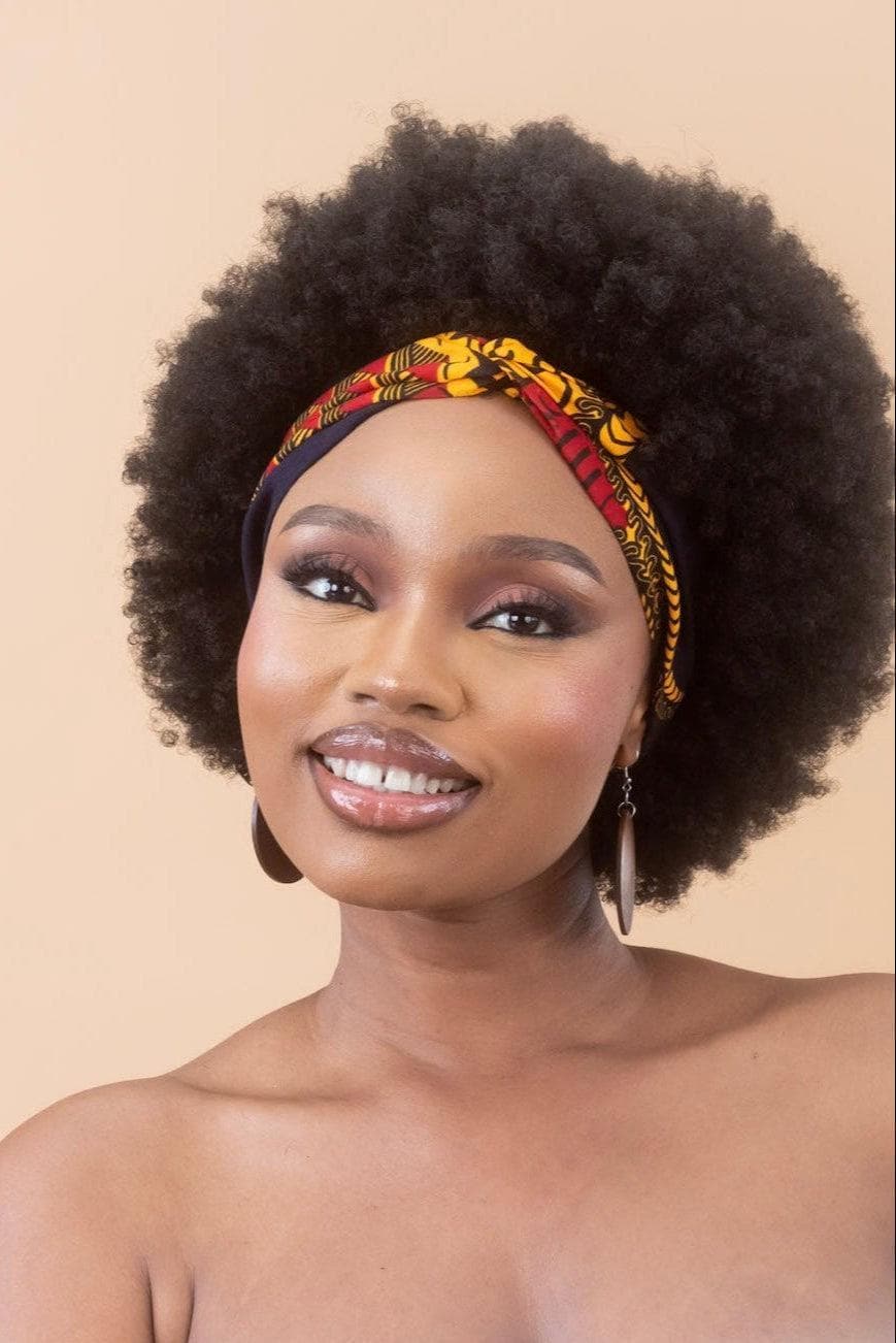 KENNA Ankara Twist Headband — African print fashion by Naborhi