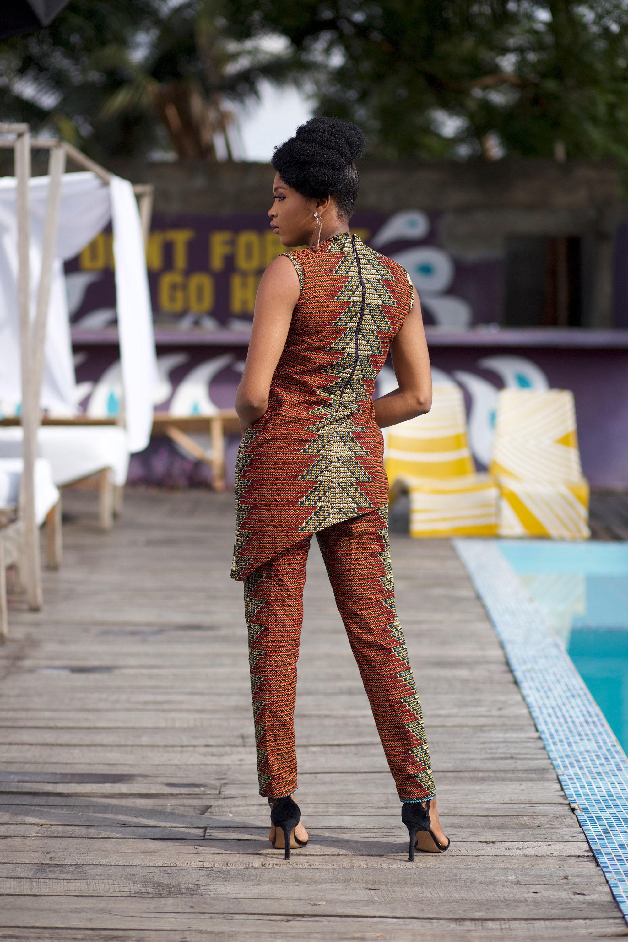 DELE Ankara Tunic Top — Naborhi African print collection