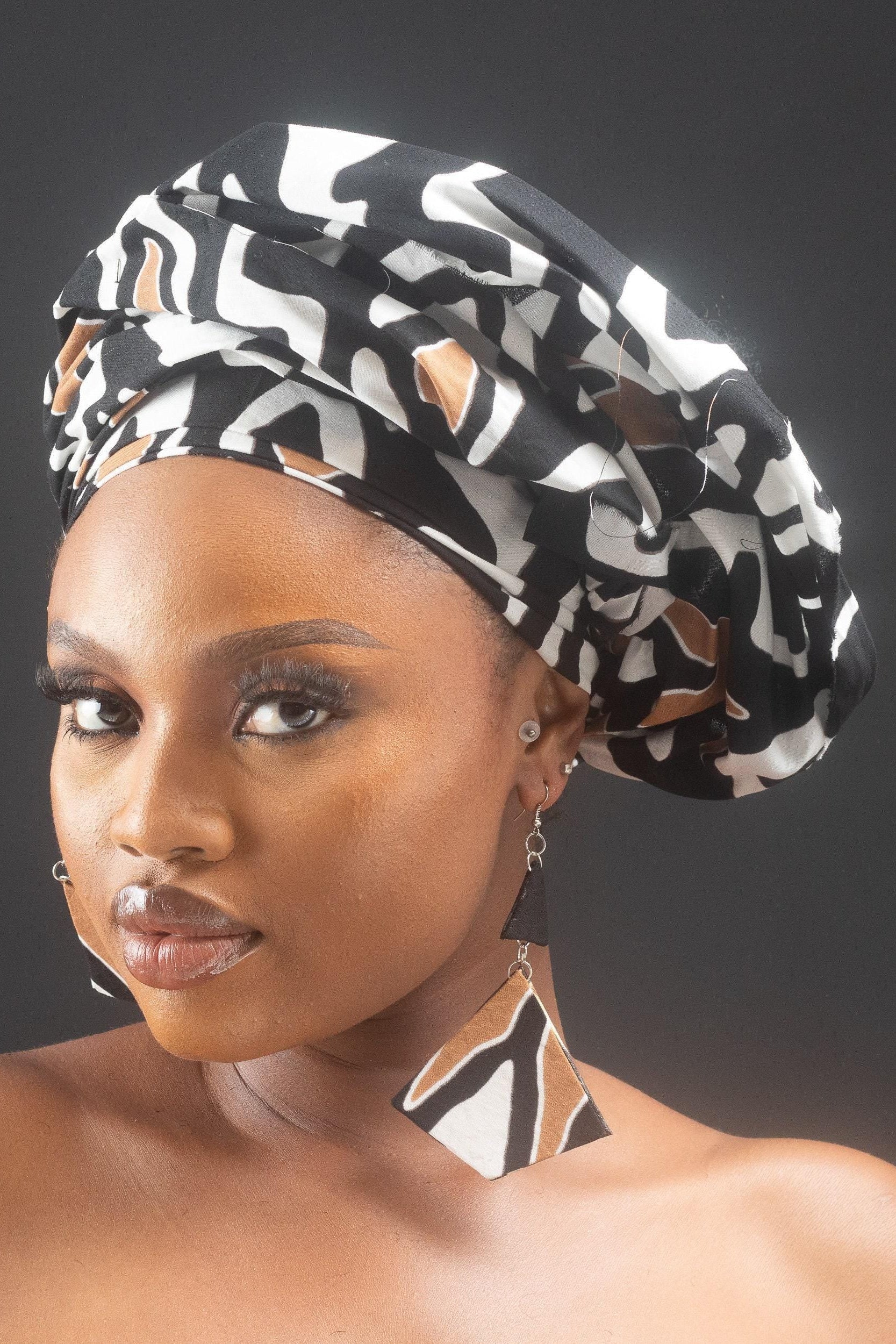 MFON Ankara Head Wrap — African print head wrap by Naborhi
