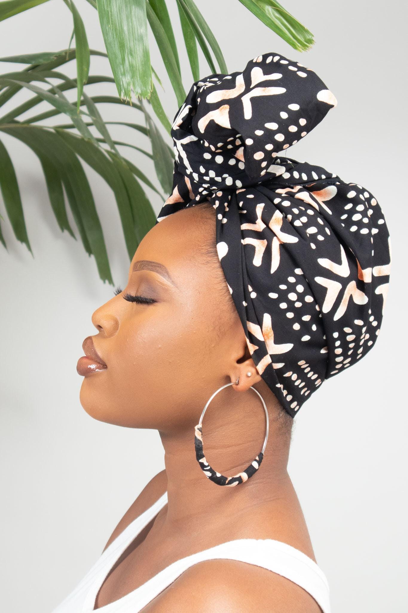 JIONI Ankara Head Wrap — African print fashion by Naborhi