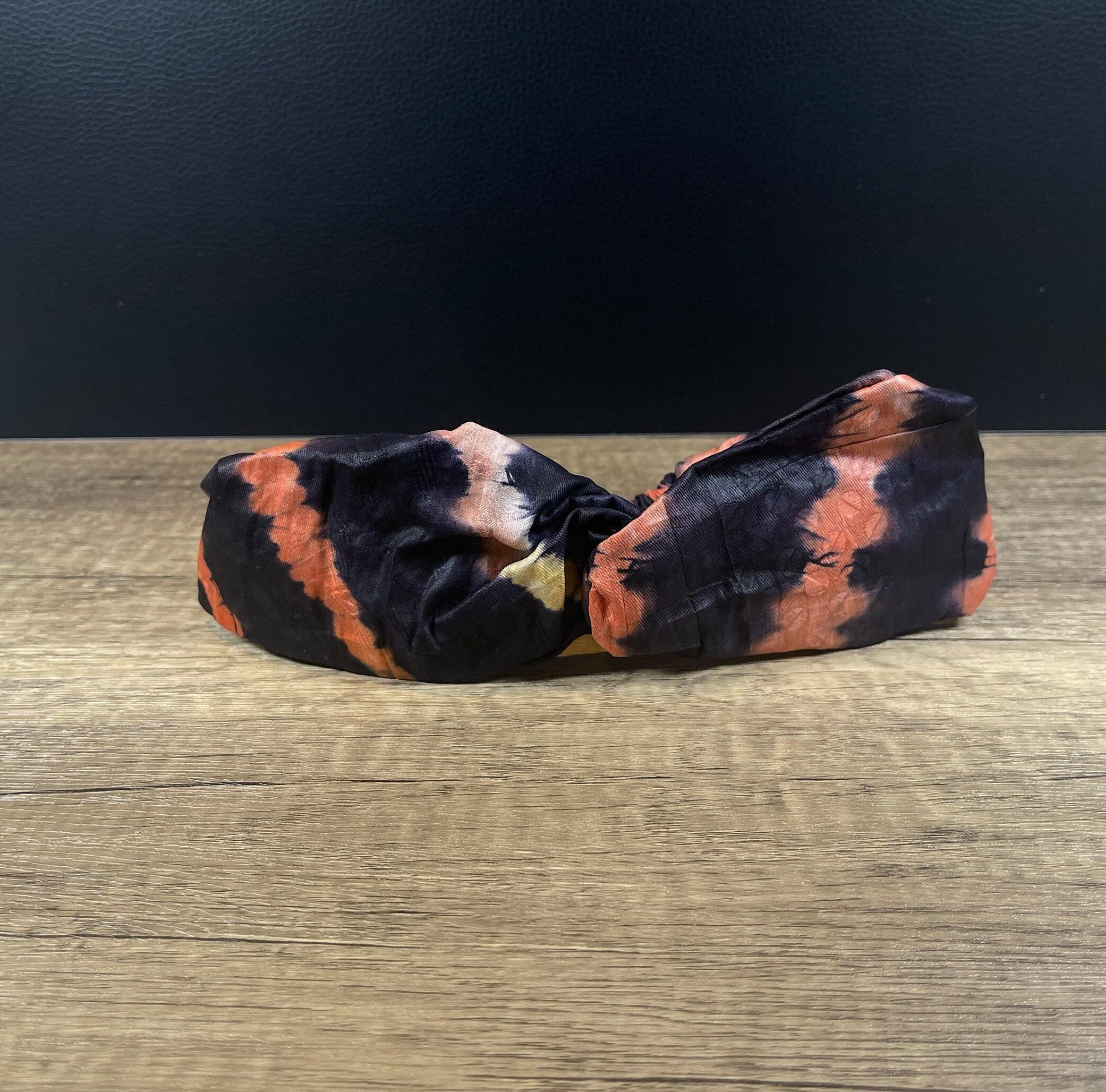 AYOKA Handprinted Tye And Dye Rectangle Earrings — made to order African print earring | Naborhi