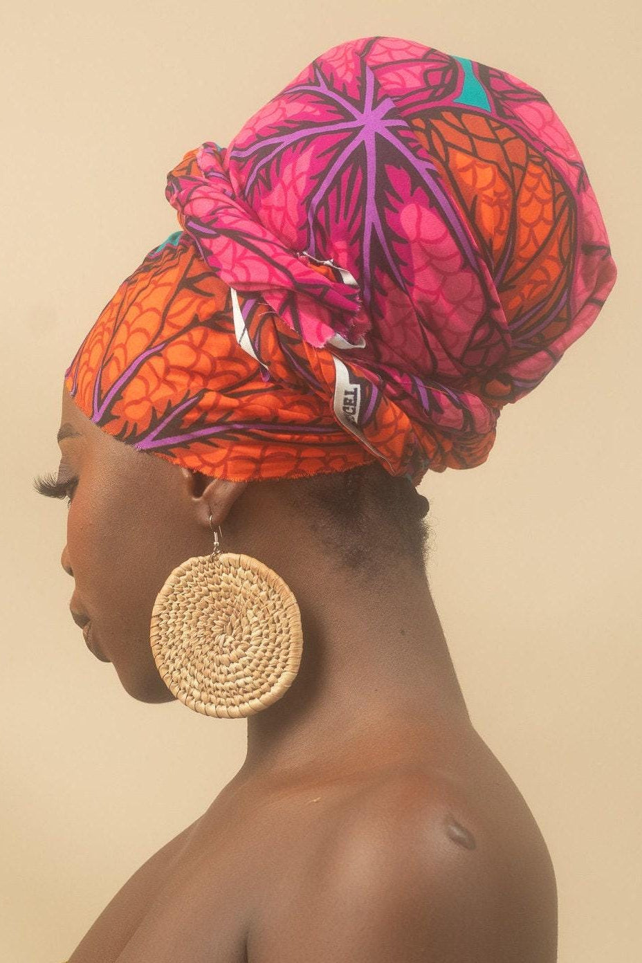 ZURI Ankara Head Wrap — African print head wrap by Naborhi