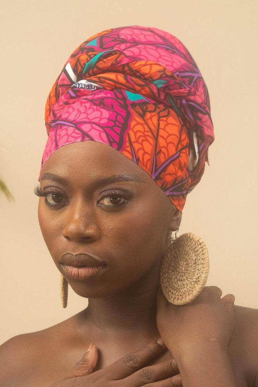 ZURI Ankara Head Wrap — African print fashion by Naborhi