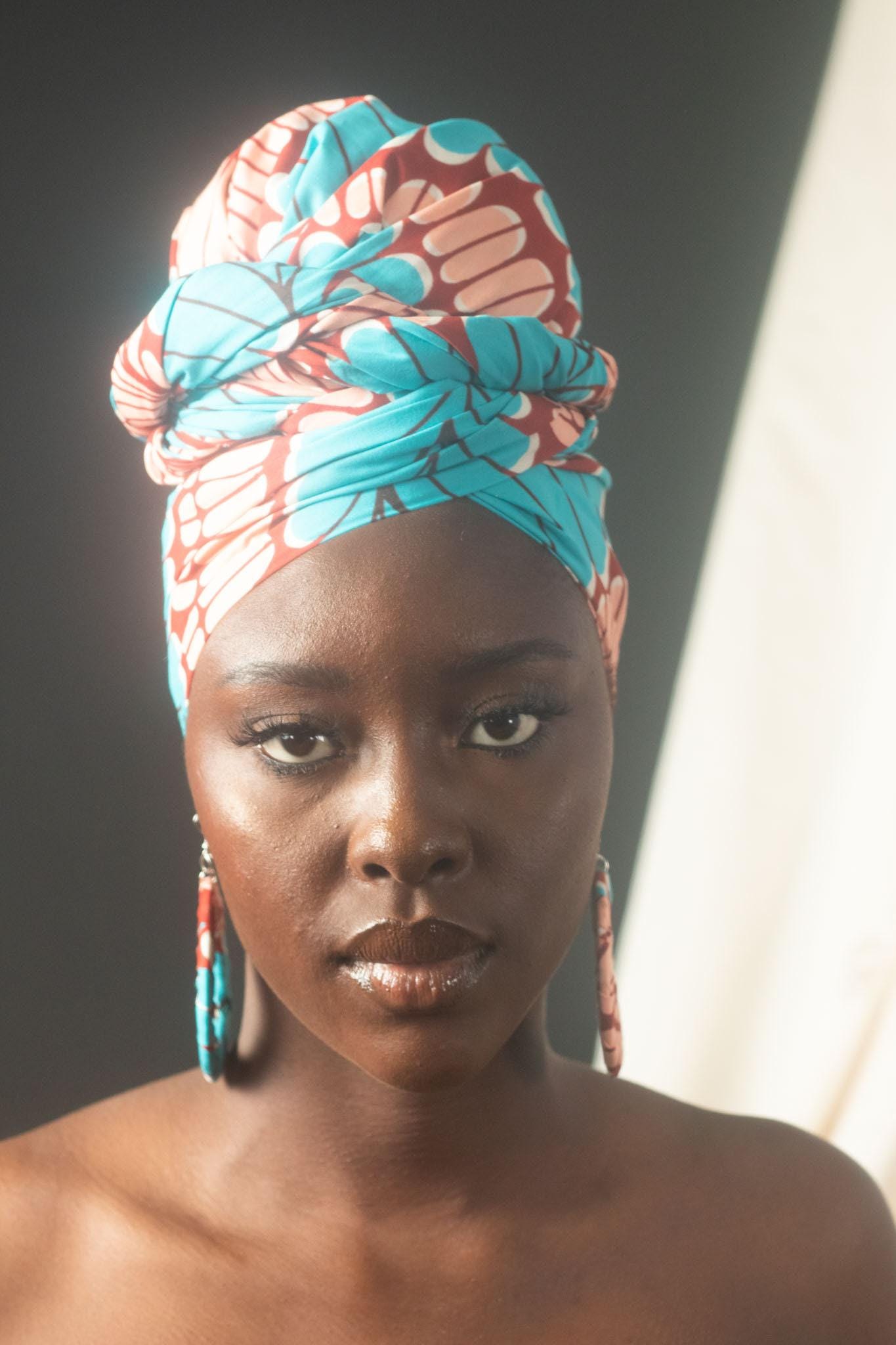 IFETAYO Ankara Head Wrap — African print head wrap by Naborhi