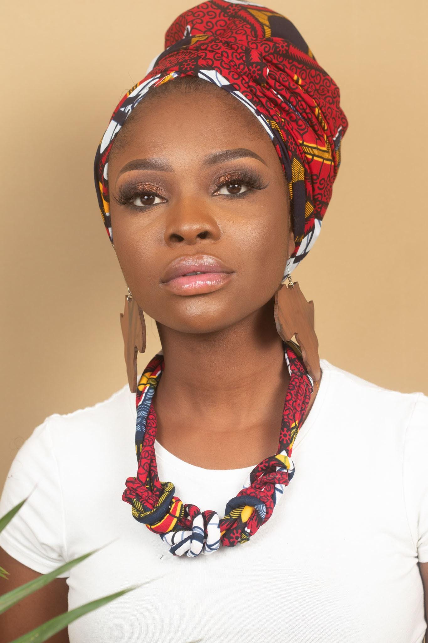 KASARACHI Ankara Head Wrap — African print head wrap by Naborhi
