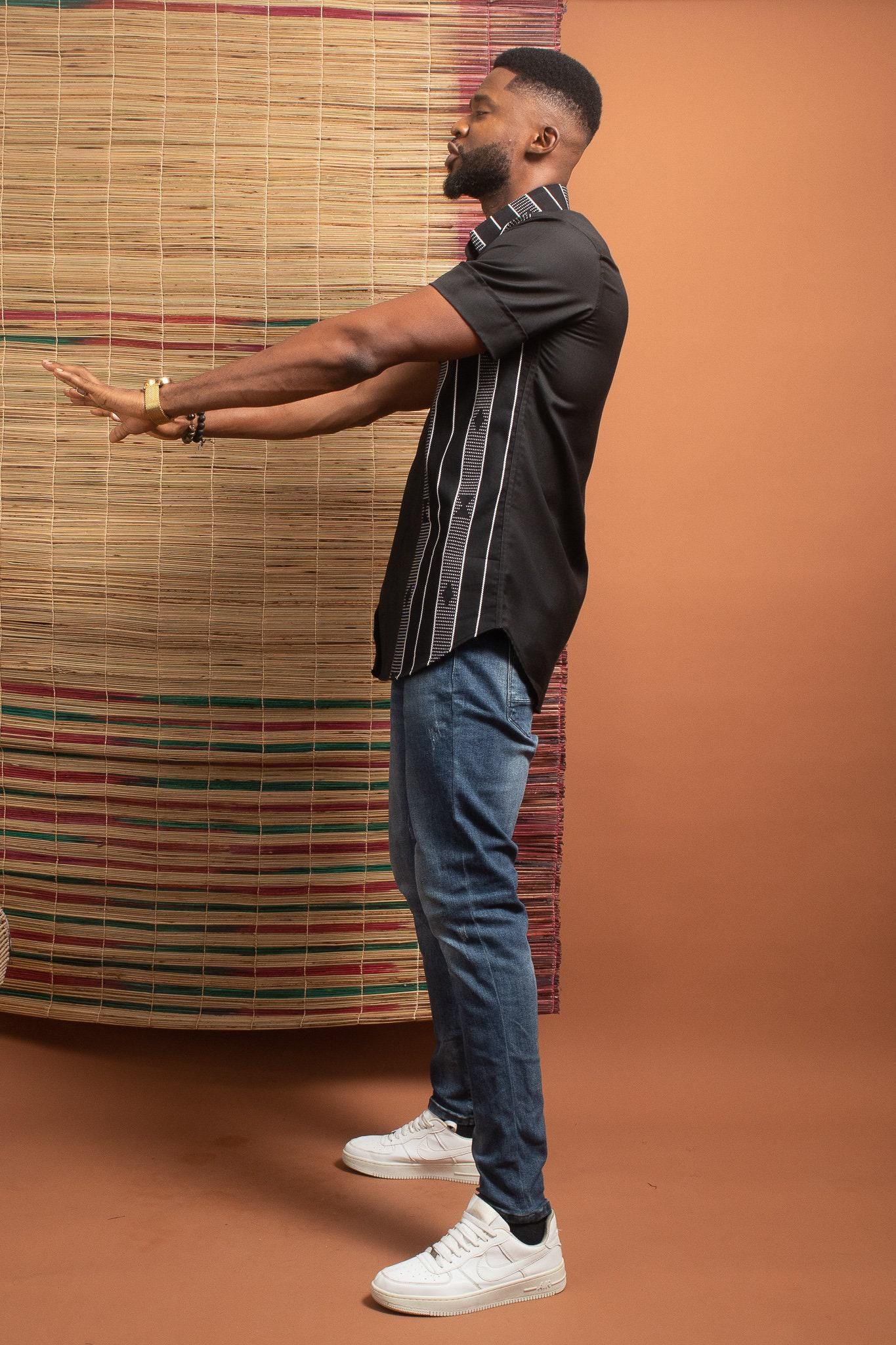 TAYO Ankara Shirt — men's African print clothing by Naborhi