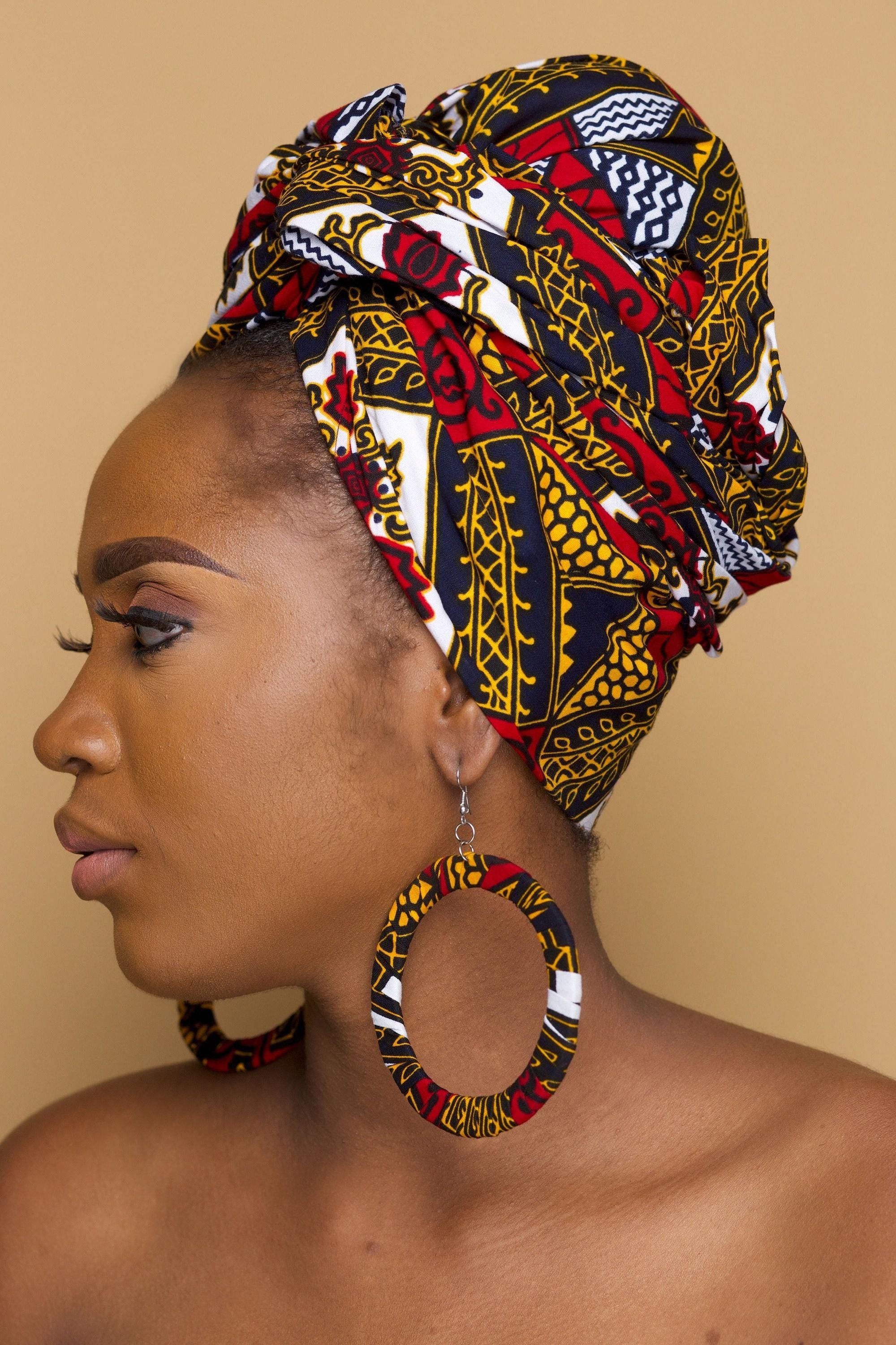DAYO Ankara Head Wrap — African print fashion by Naborhi