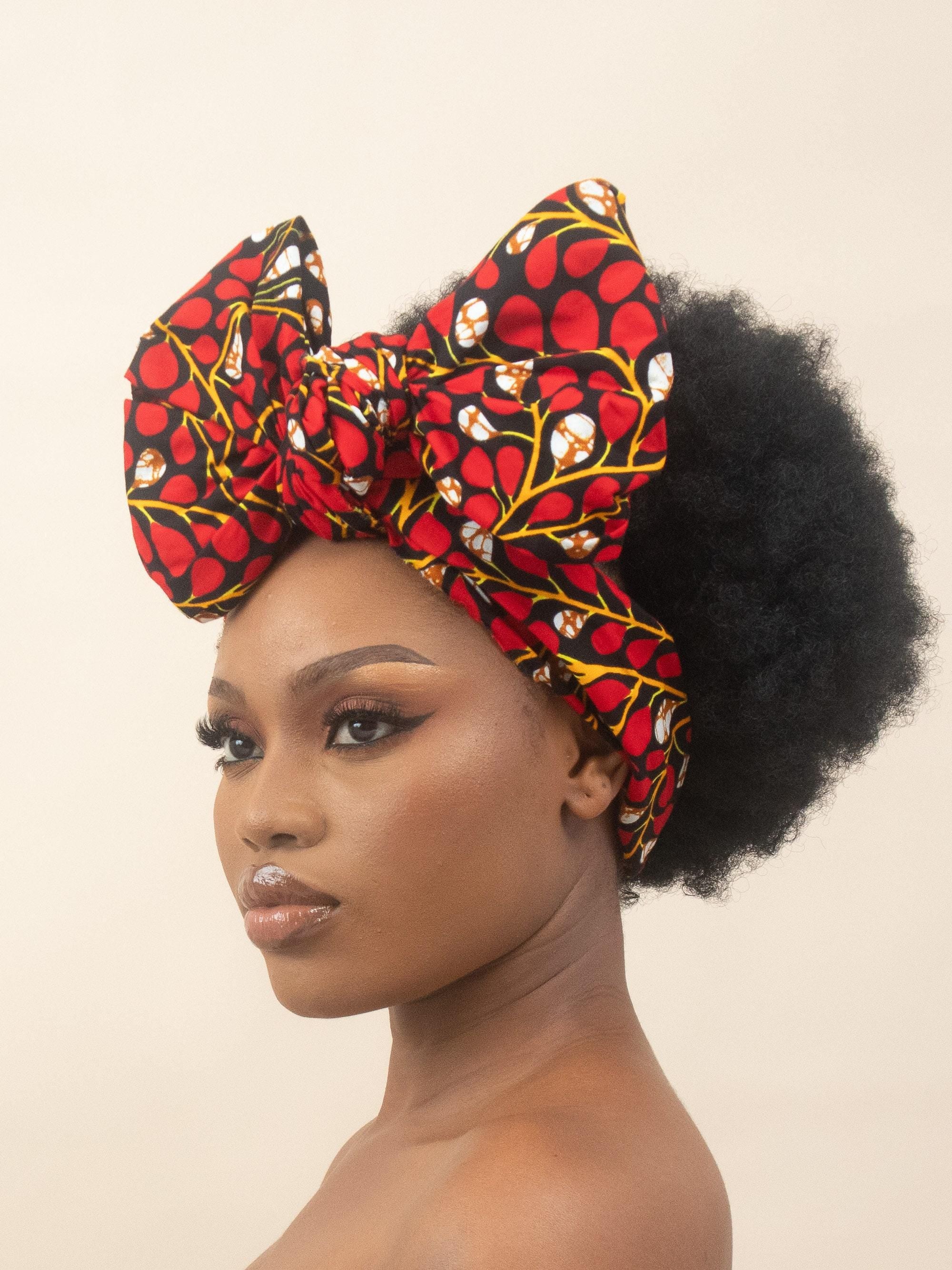 DISEMI Ankara Head Wrap — African print fashion by Naborhi