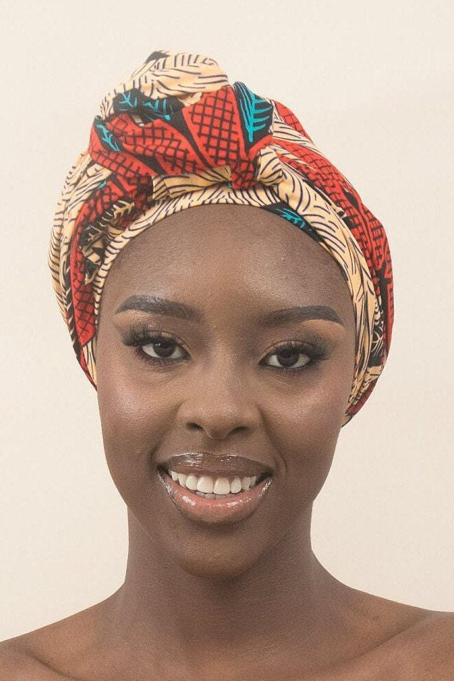 ENORE Ankara Head Wrap — African print head wrap by Naborhi