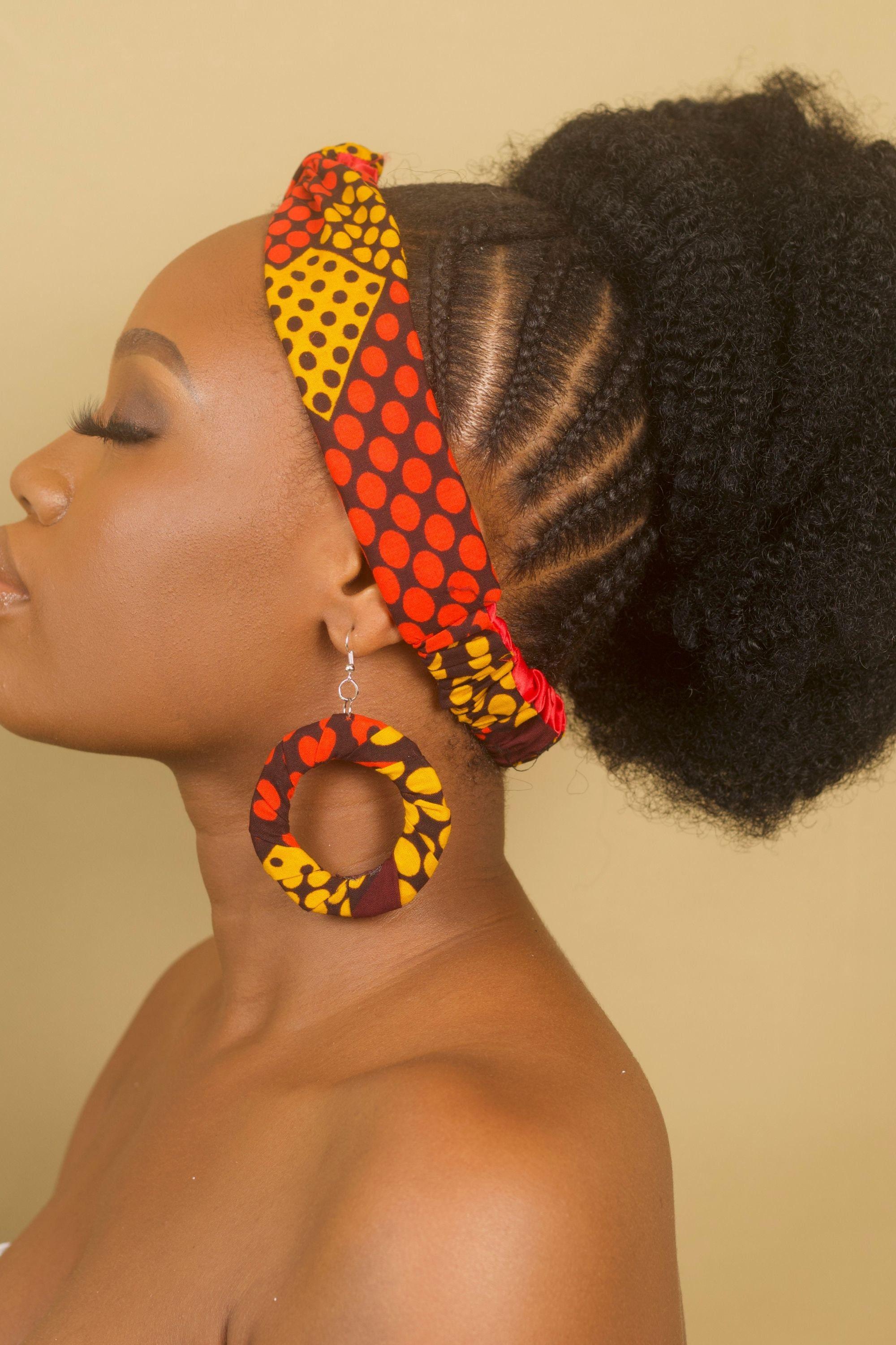 AFAFA Ankara Twist Headband — made to order African print headband | Naborhi