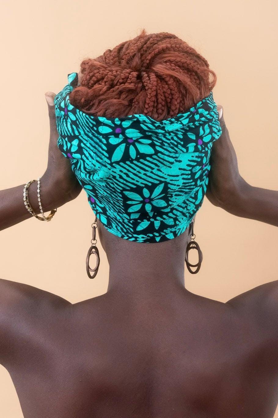 TAJI Ankara Head Wrap — made to order African print head wrap | Naborhi