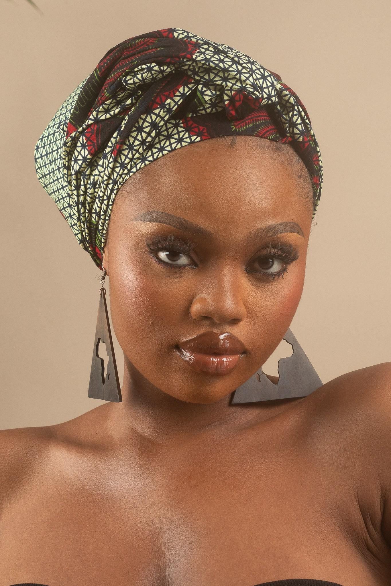 IHOTU Ankara Head Wrap — African print fashion by Naborhi