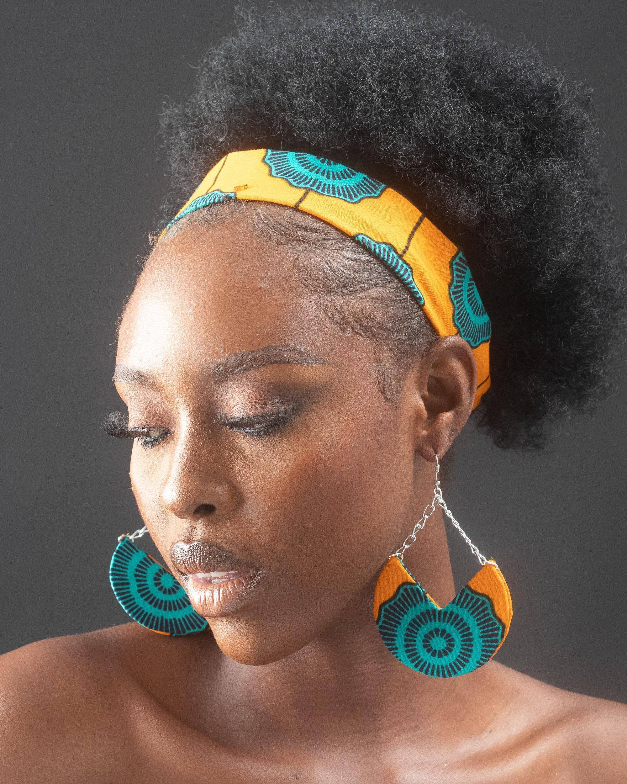 HAZINA Ankara Head Wrap — African print fashion by Naborhi