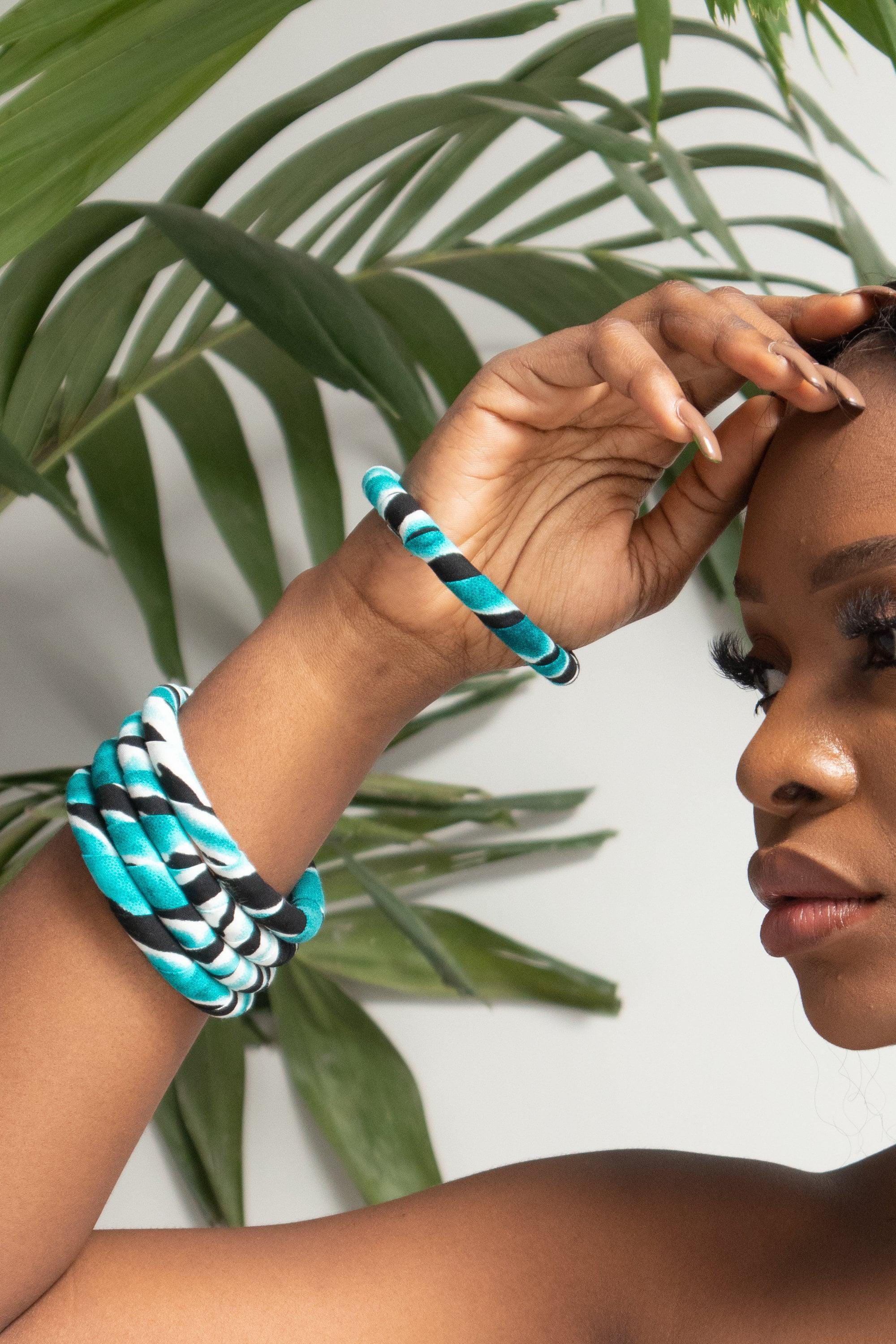 SABAH Ankara Twist Headband — made to order African print headband | Naborhi