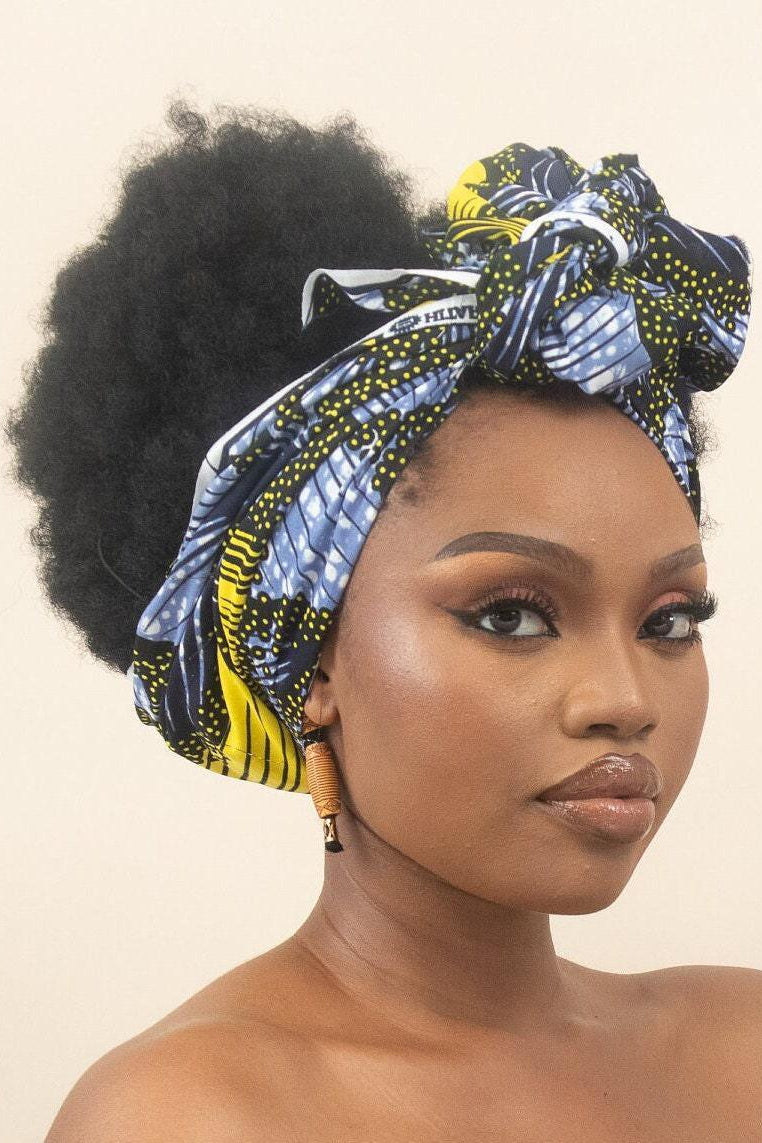 ALALI Ankara Head Wrap — African print head wrap by Naborhi