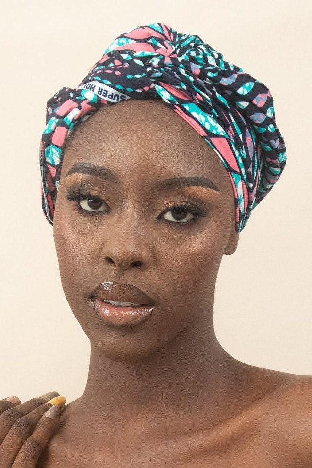 AKE Ankara Head Wrap — African print head wrap by Naborhi
