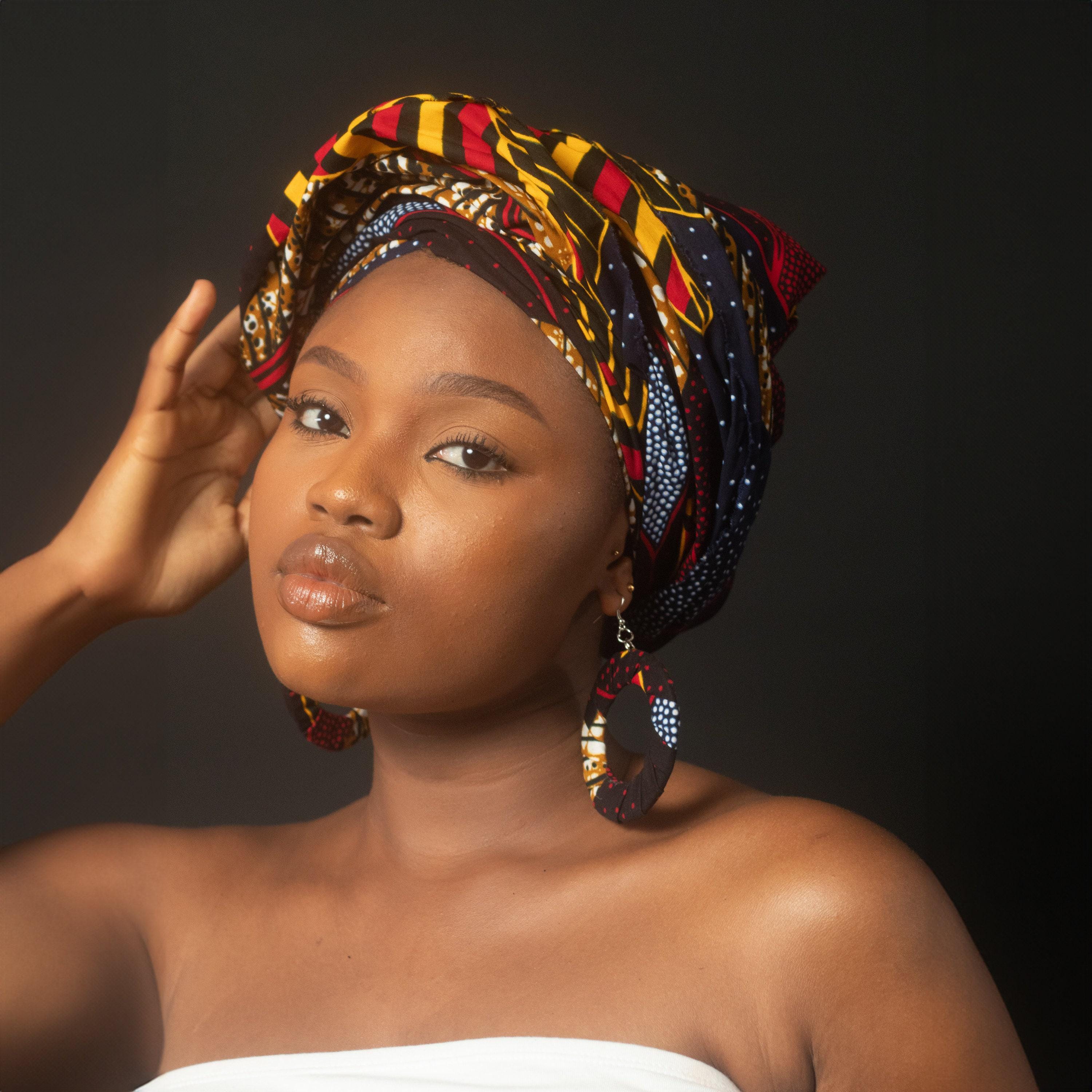 ADEOLA Ankara Head Wrap — African print fashion by Naborhi