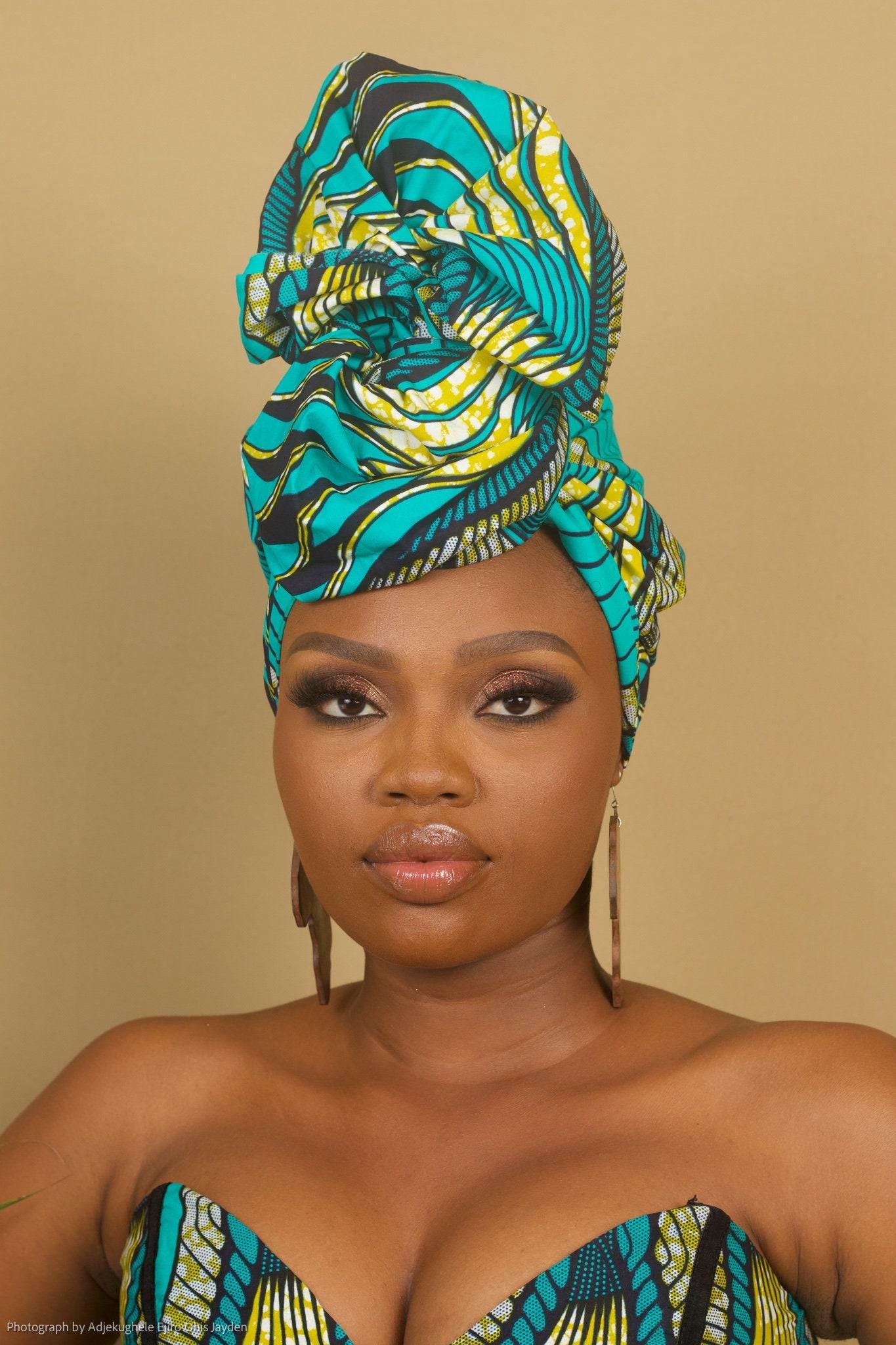 TEMI Ankara Head Wrap — African print head wrap by Naborhi