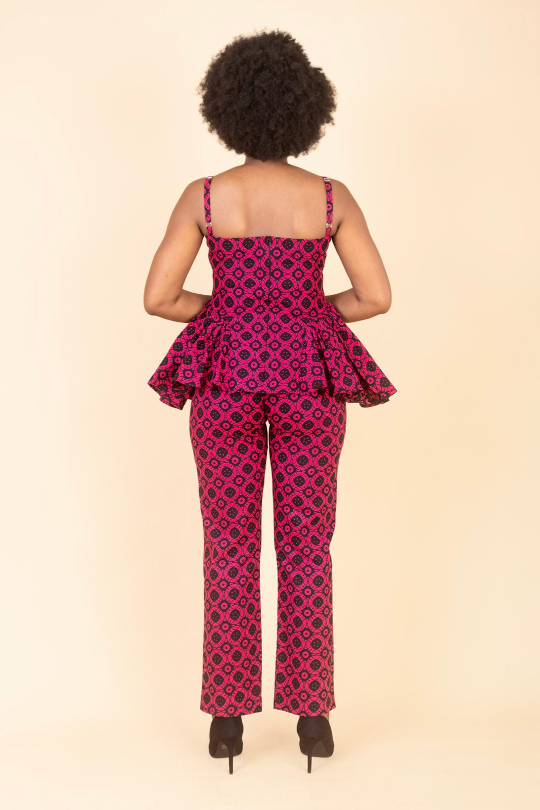 KEYAH – Ankara African Print Tailored Trousers