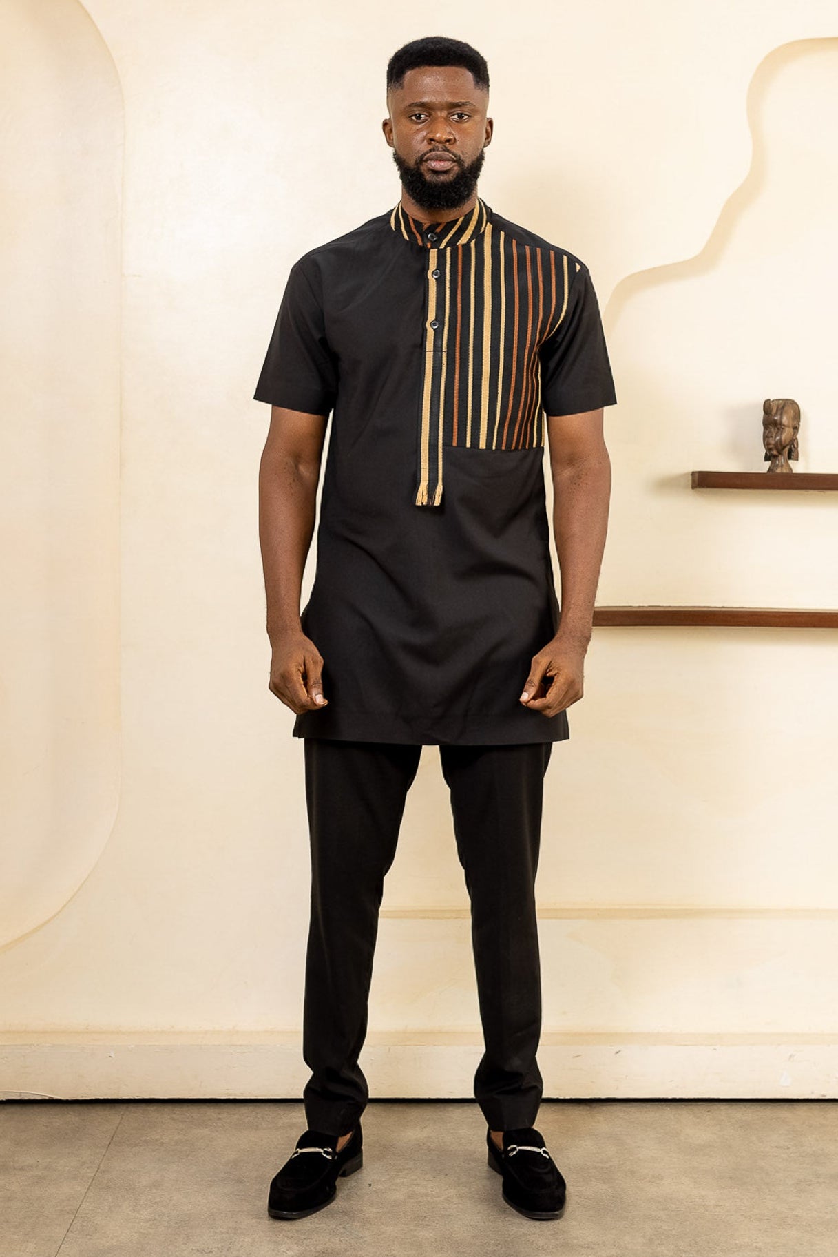 LAYO Aso Oke Senator Suit
