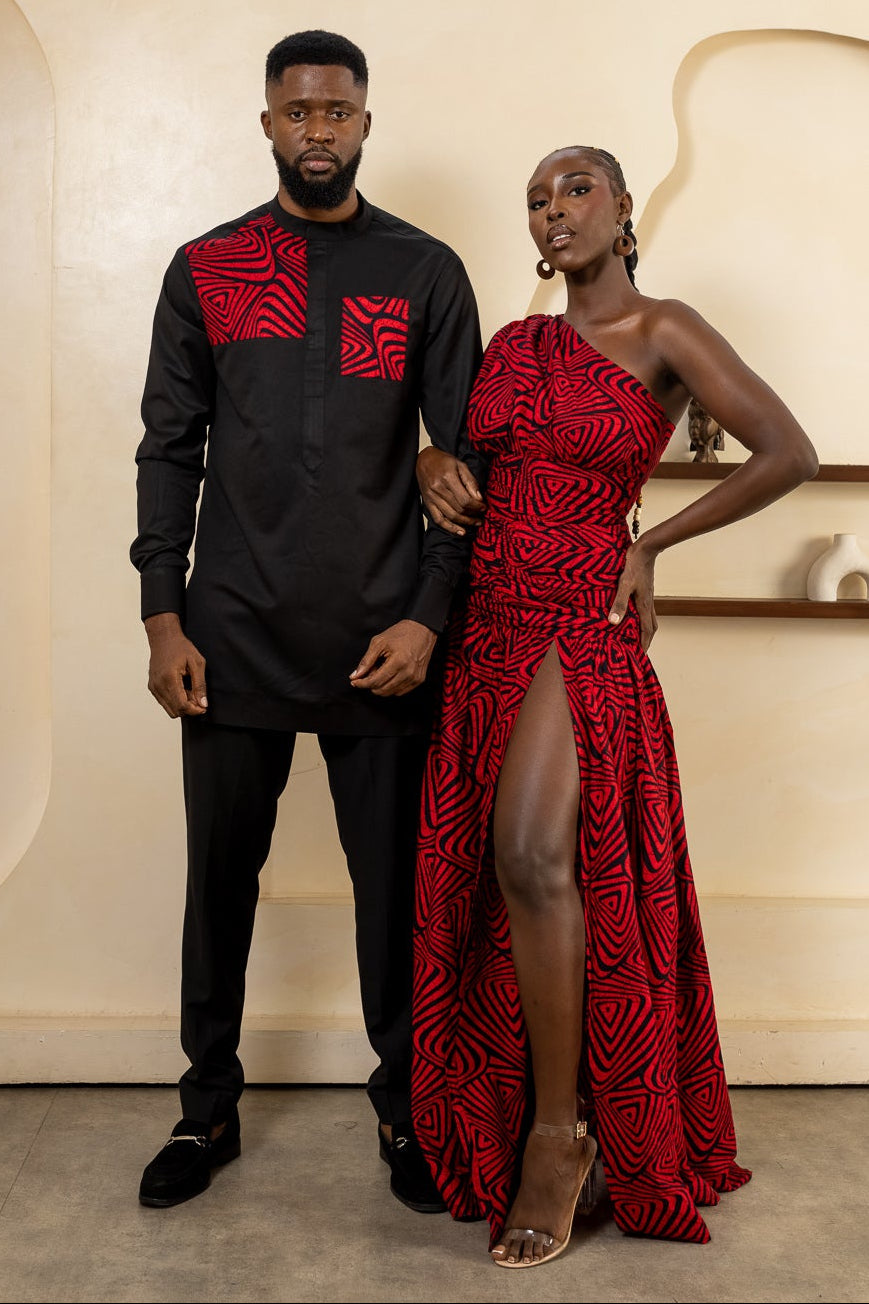 ASA Ankara Maxi Dress - Women