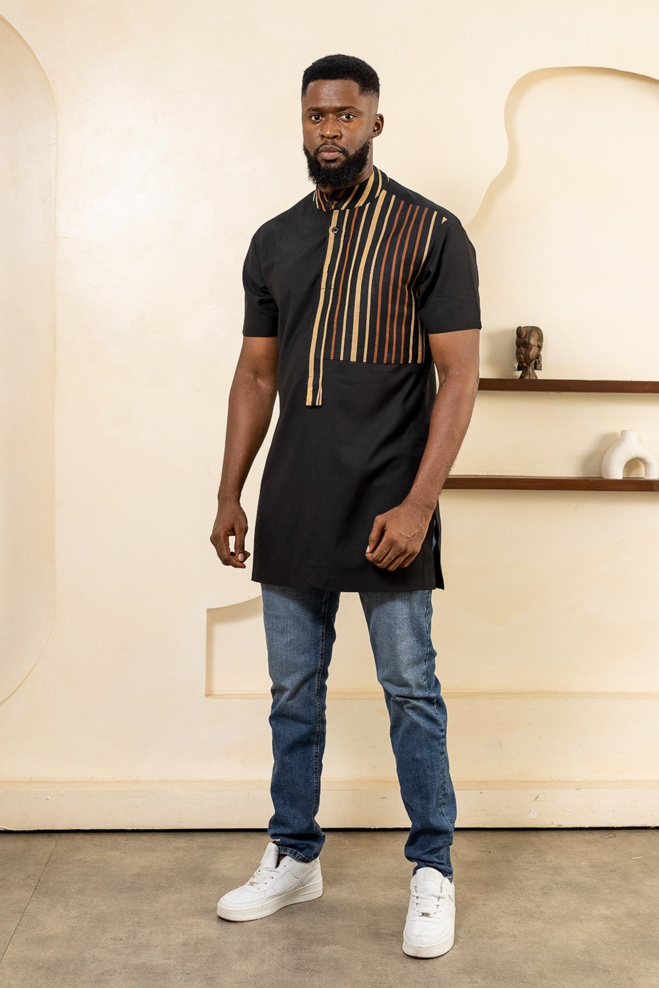 LAYO Aso Oke Senator Suit