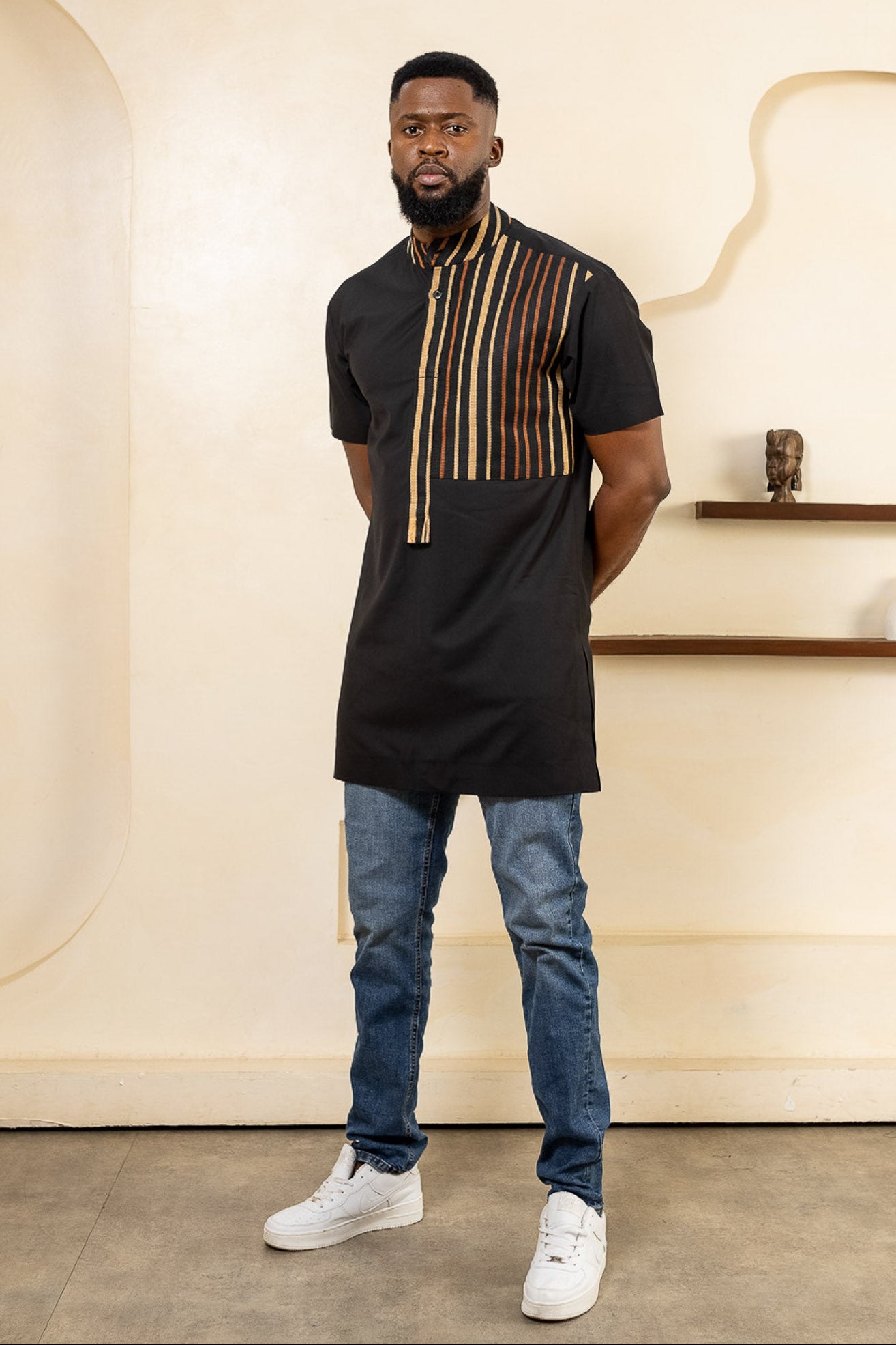 LAYO Aso Oke Senator Suit