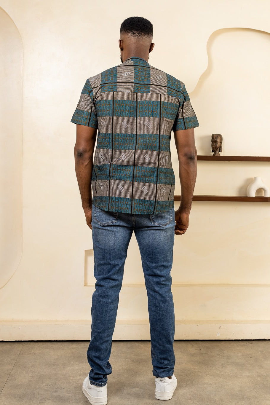 ADJEI Kente Shirt - Men