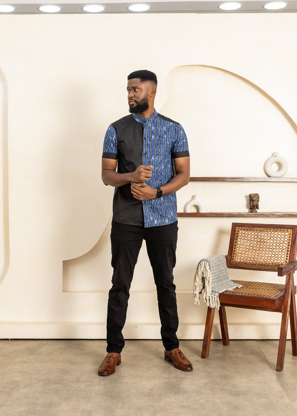 KAYO - Short Sleeve Ankara Shirt