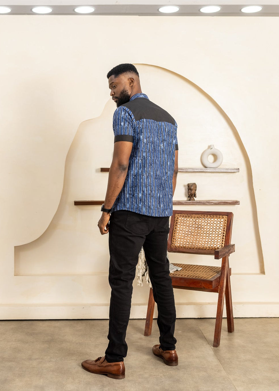 KAYO - Short Sleeve Ankara Shirt