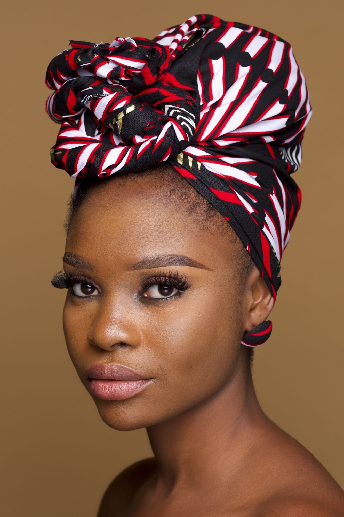 SONARI Ankara Head Wrap — African print head wrap by Naborhi