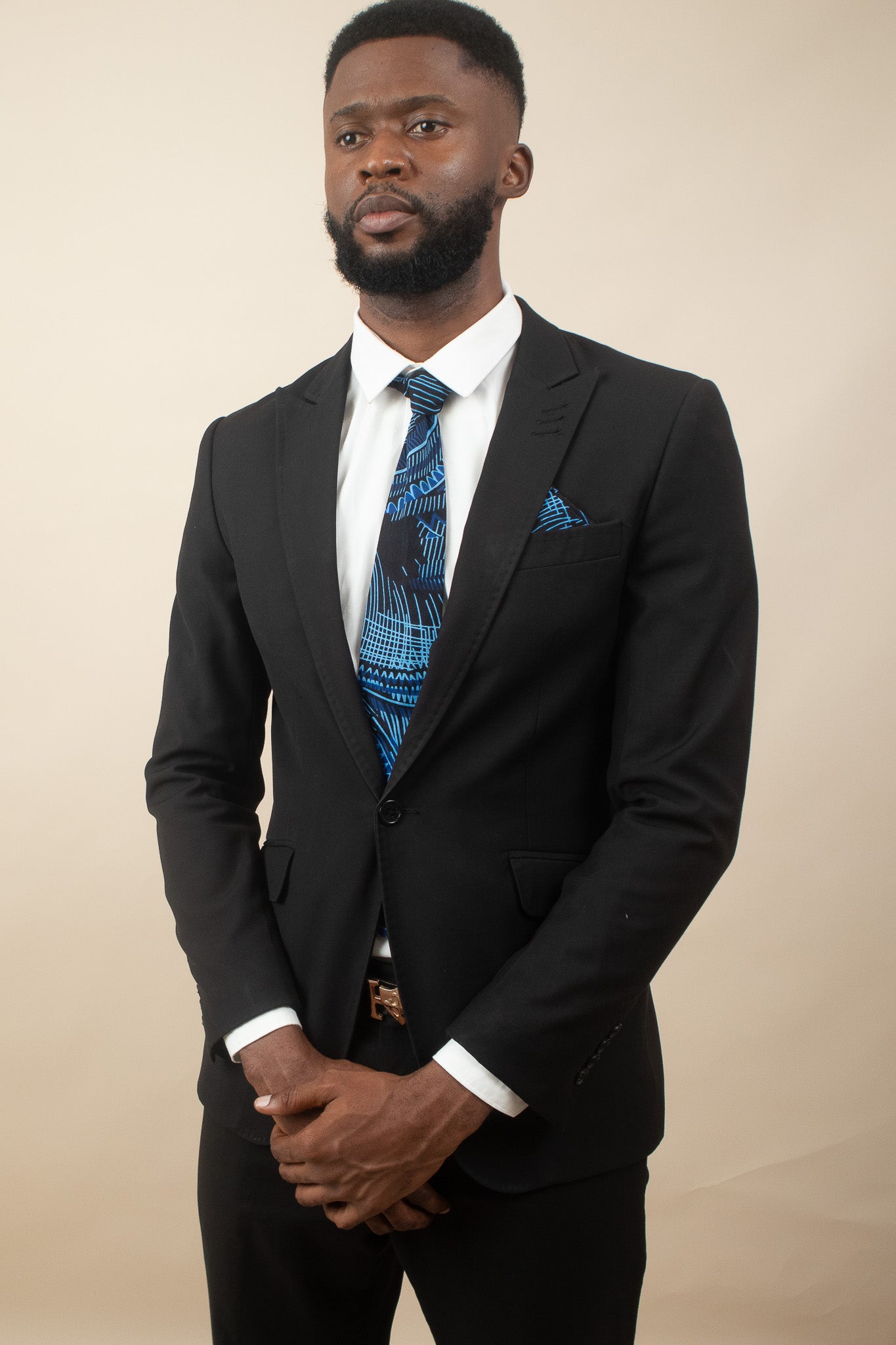 ALOHAN African Print Tie