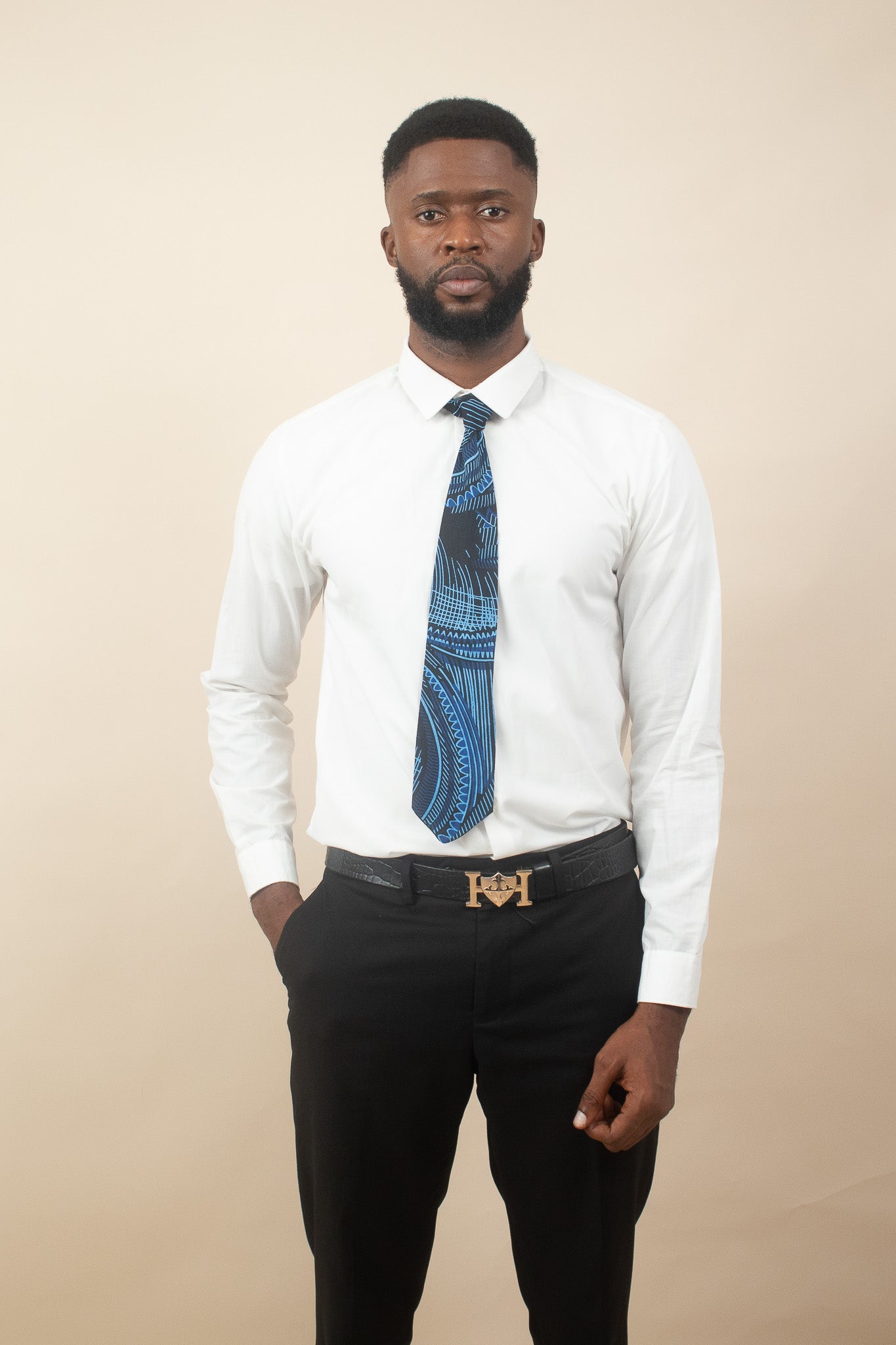 ALOHAN African Print Tie