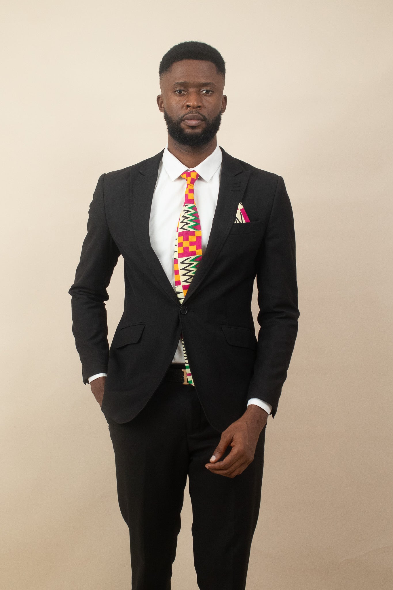 ANOKO Kente Print Tie