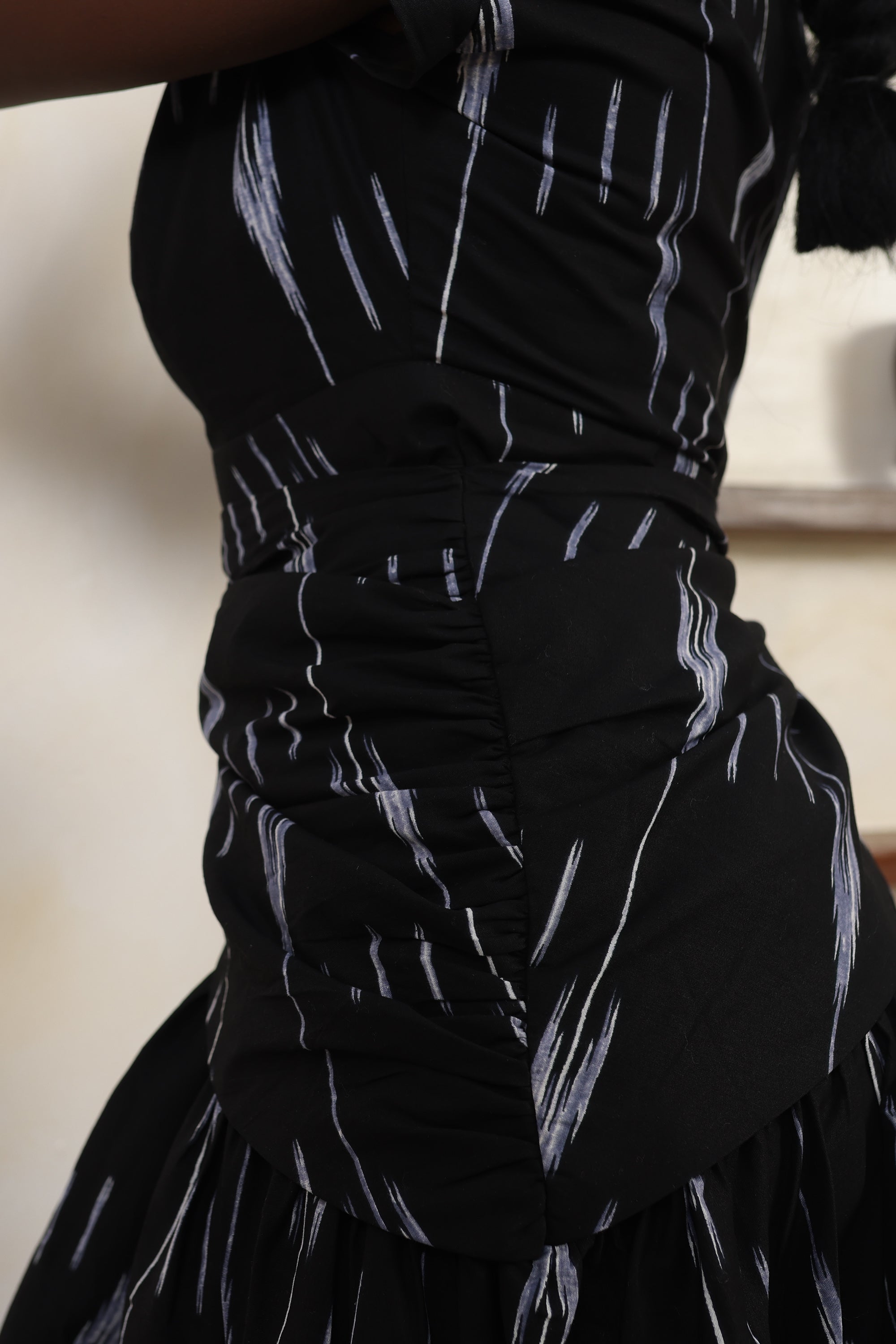 ARA Ikat Apron-Tie Shirt Dress - Women