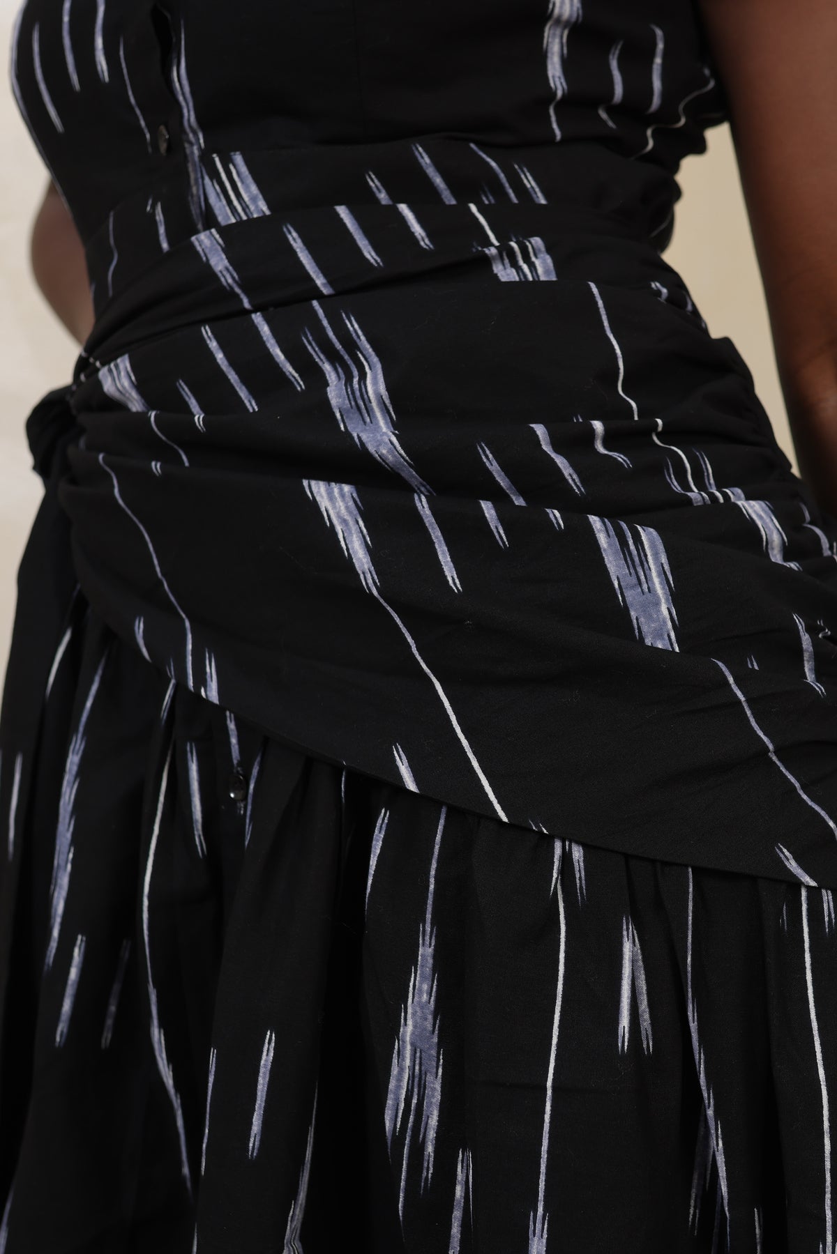 ARA Ikat Apron-Tie Shirt Dress - Women