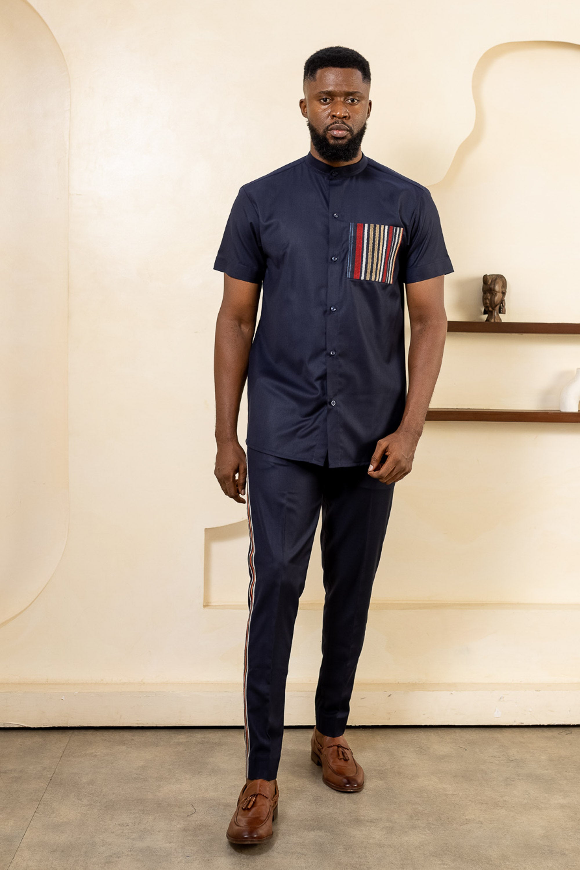 ARHUARAN Aso Oke Suit - Men